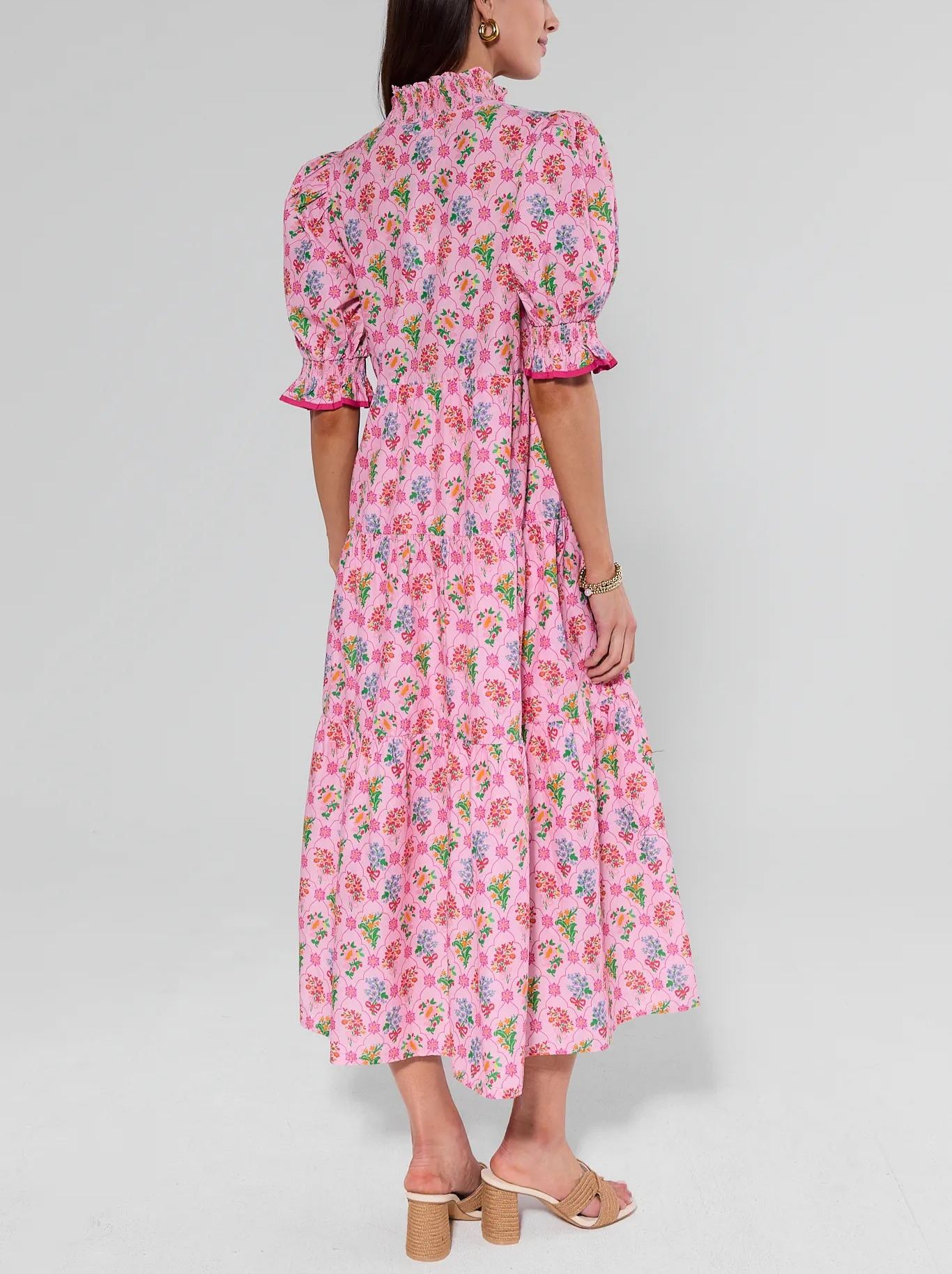 Stunning Pink Floral Dress