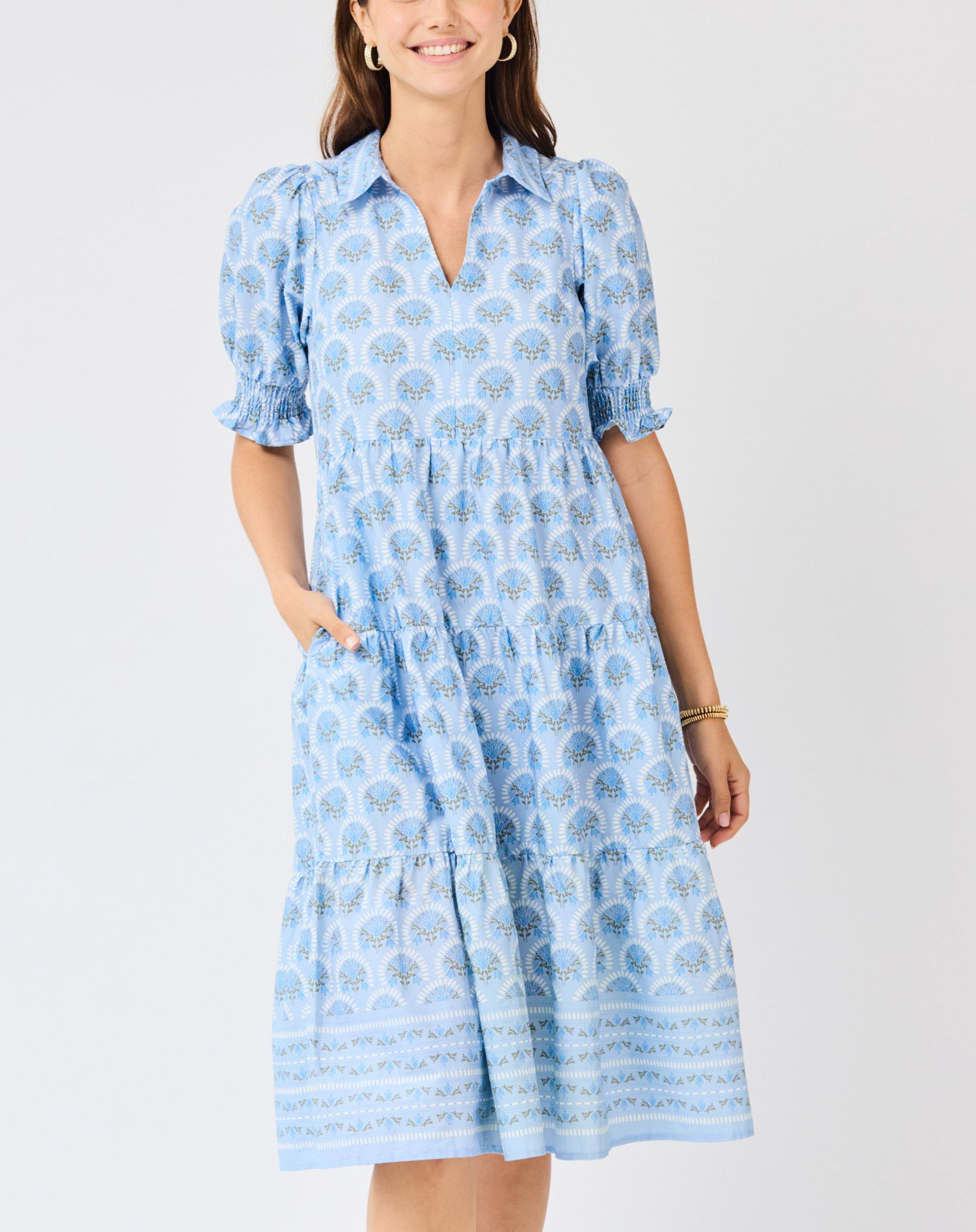Floral Fanfare Molly Midi Dress