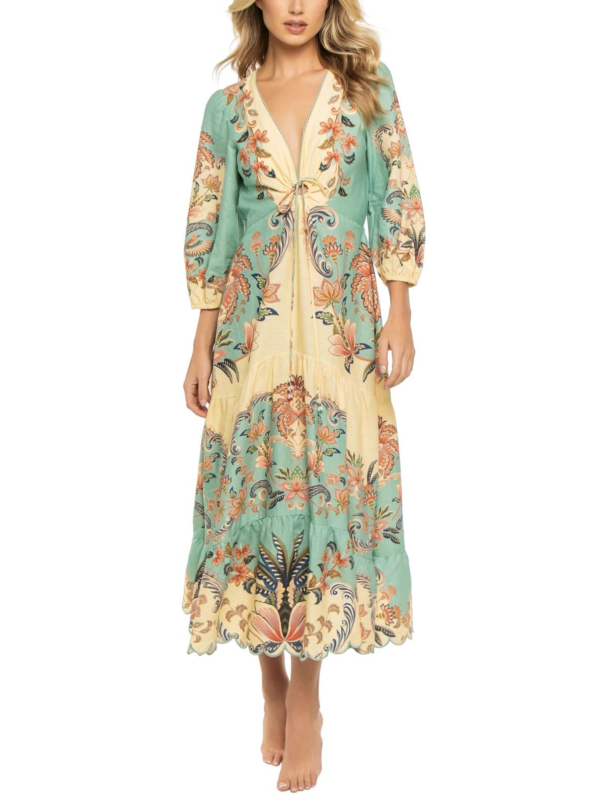 Boho Beauty Midi Dress