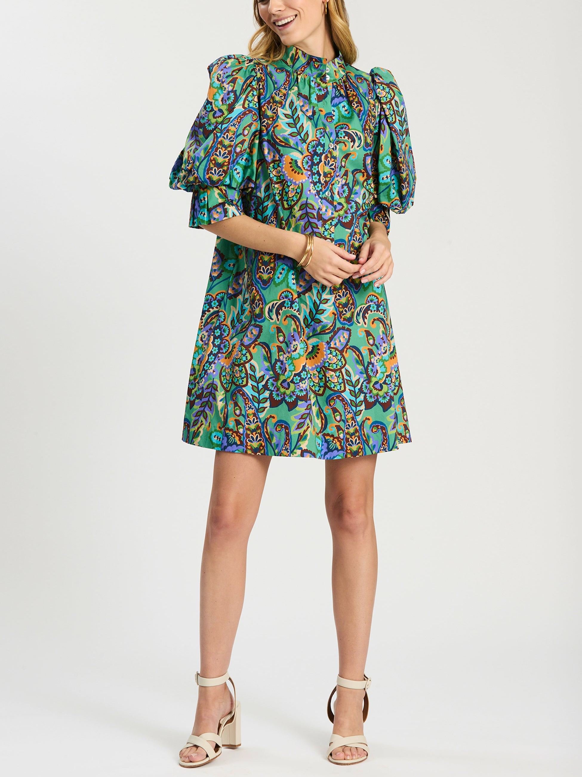 Lydia Fiesta Paisley Dress