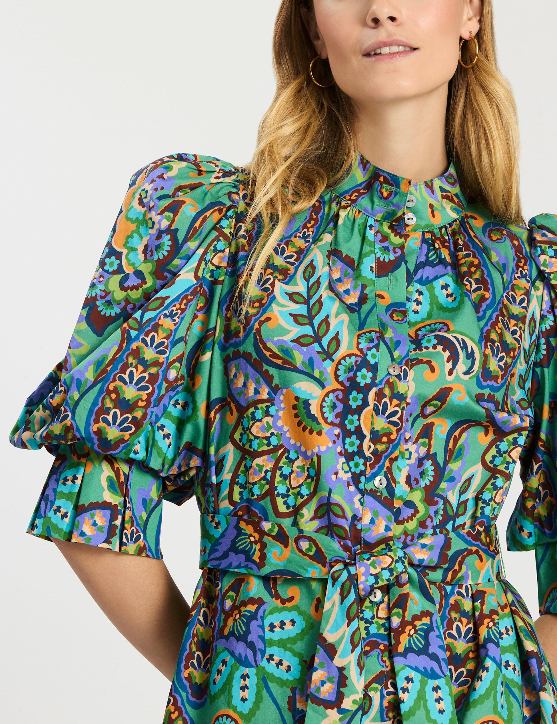 Lydia Fiesta Paisley Dress