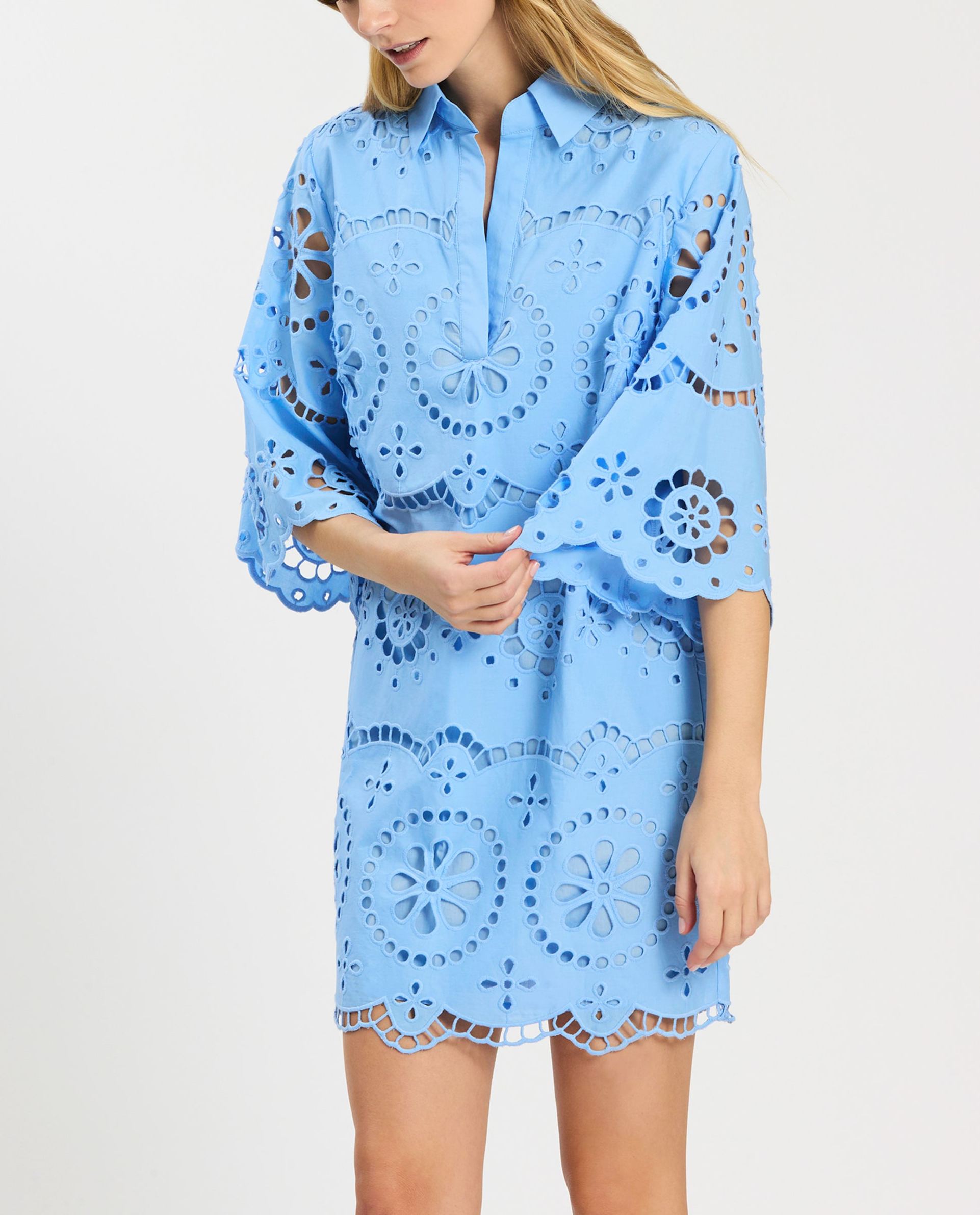 Penny Eyelet Dress