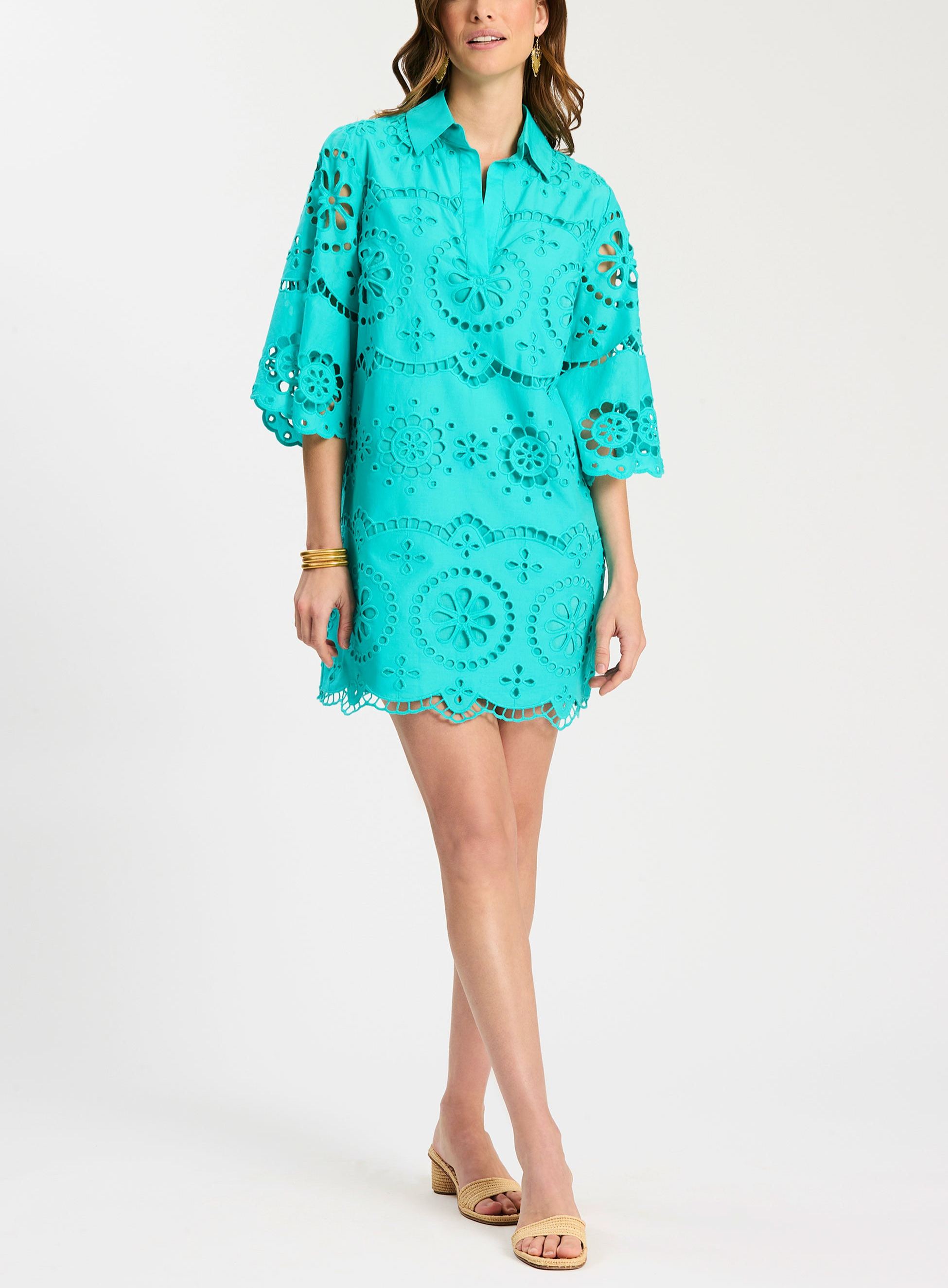 Penny Eyelet Dress