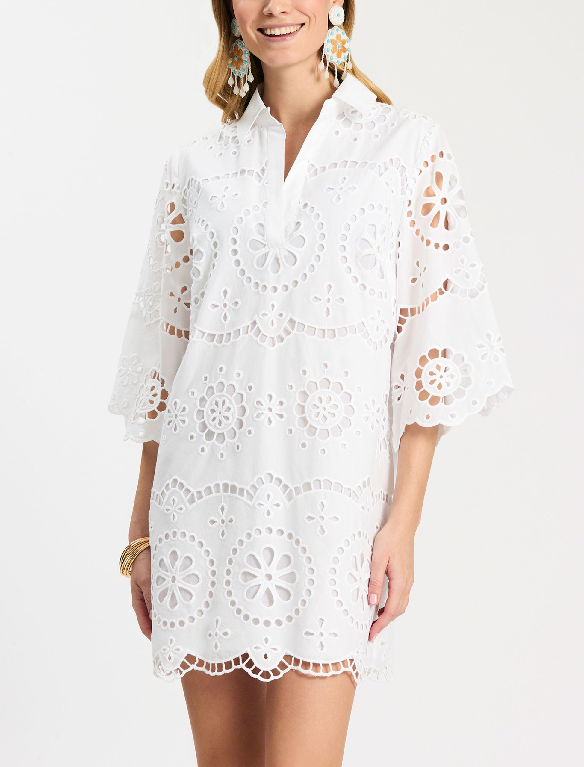 Penny Eyelet Dress