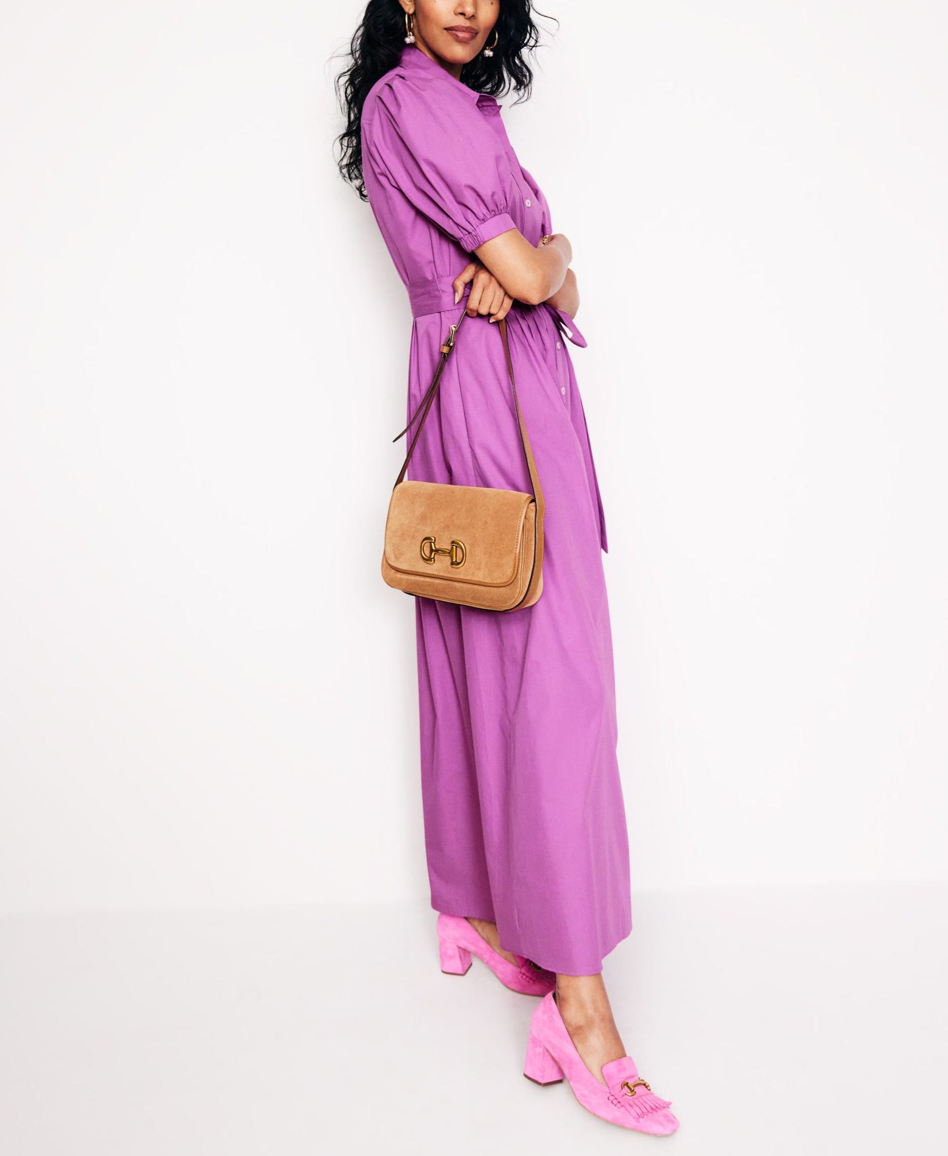 Alexa Maxi Shirt Dress