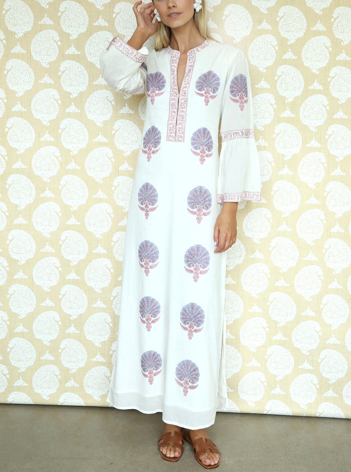 Elegant Medallion Kaftan