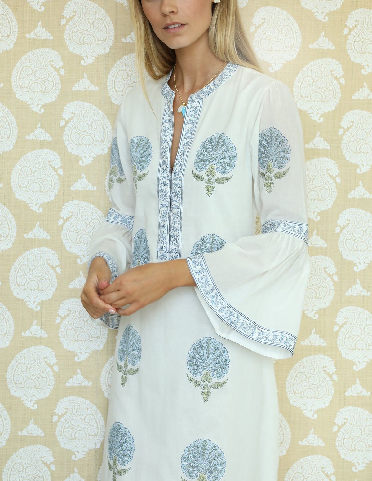 Elegant Medallion Kaftan