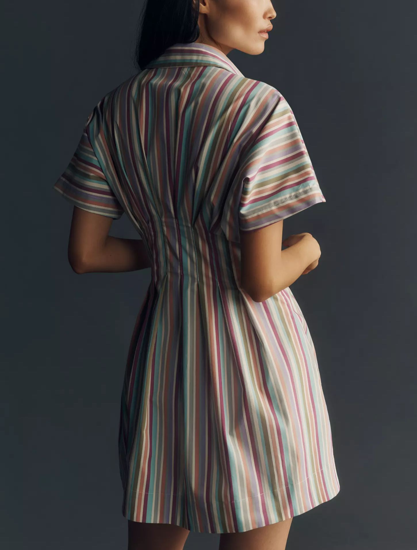The Tobie Mini Shirt Dress