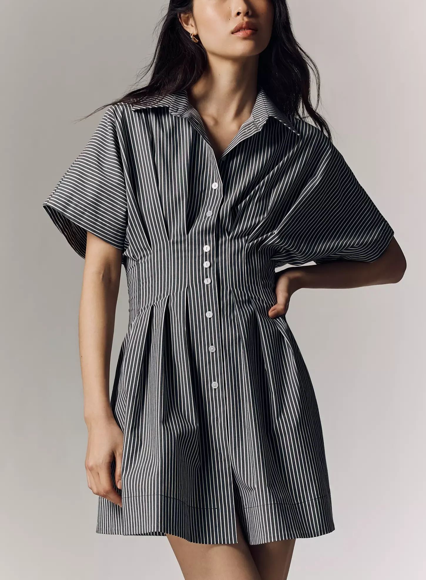 The Tobie Mini Shirt Dress
