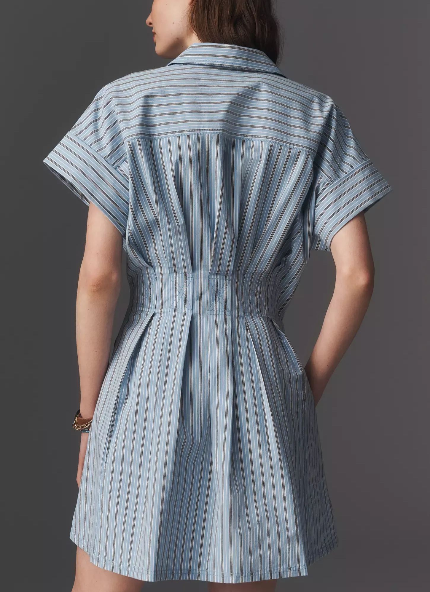 The Tobie Mini Shirt Dress