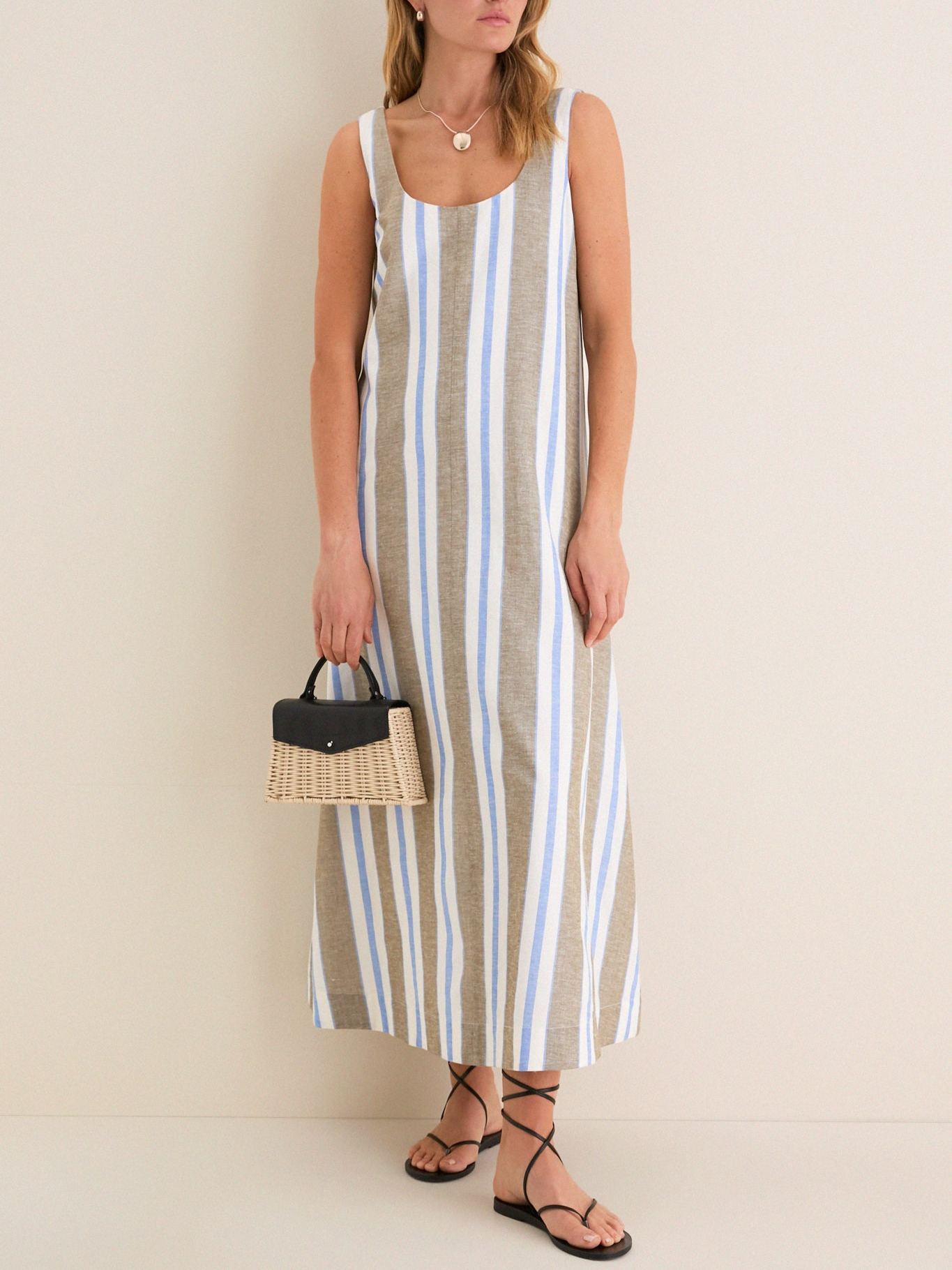 Riviera Stripe Hawes Dress