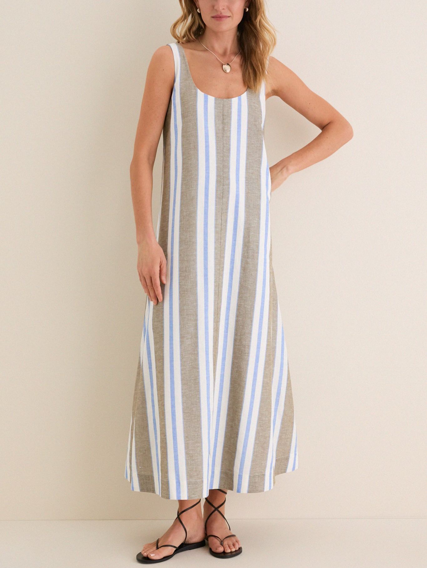 Riviera Stripe Hawes Dress