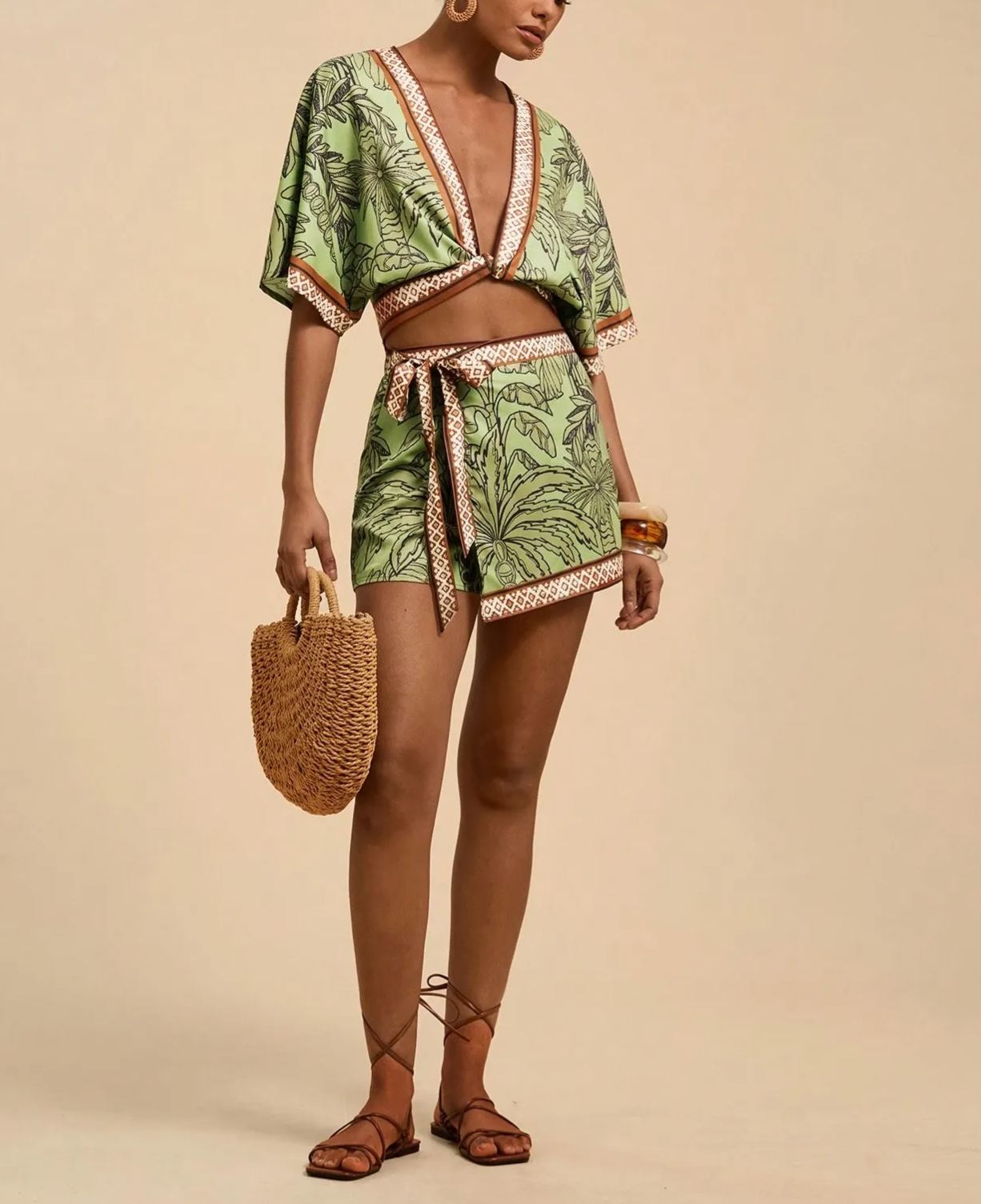 Sunset Garden Printed Resort Set