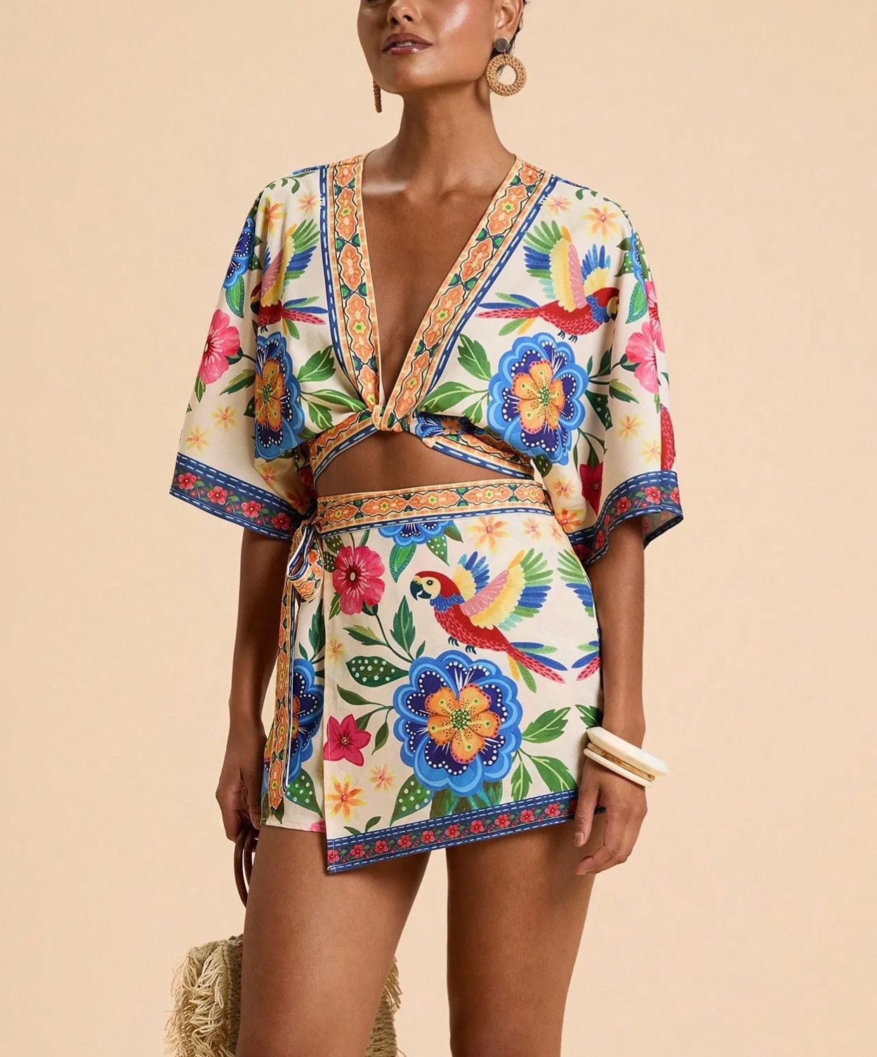 Sunset Garden Printed Resort Set