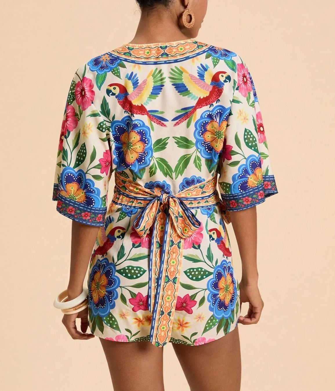 Sunset Garden Printed Resort Set