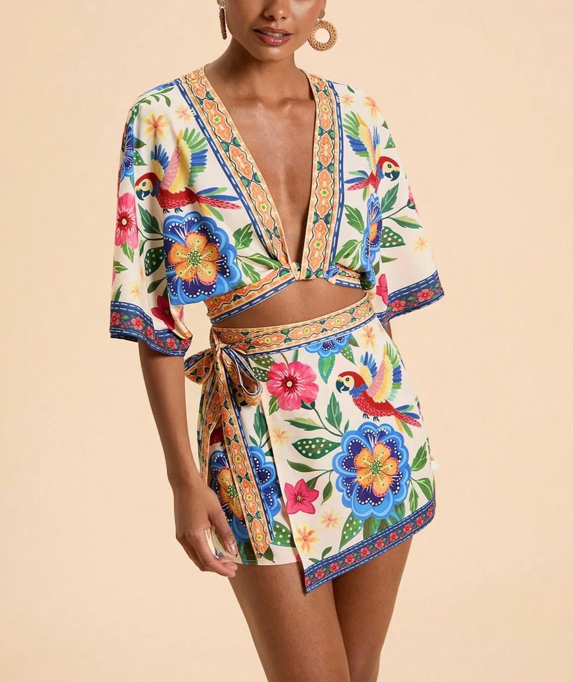 Sunset Garden Printed Resort Set