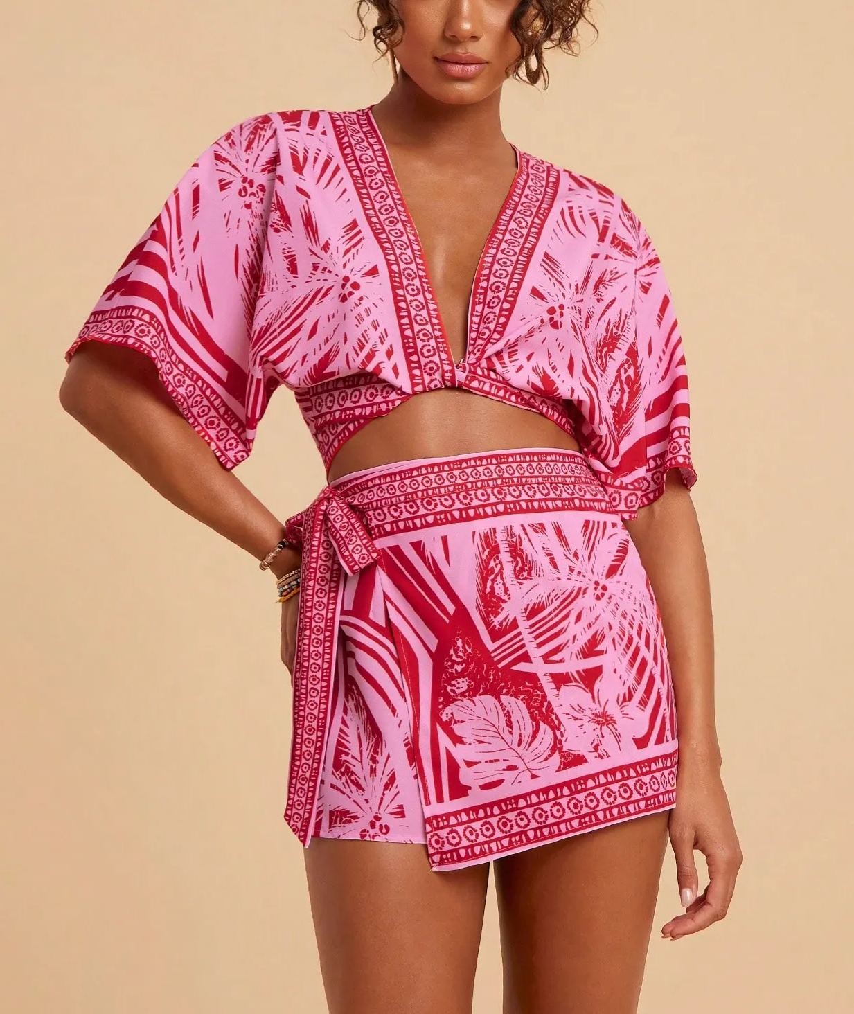 Sunset Garden Printed Resort Set