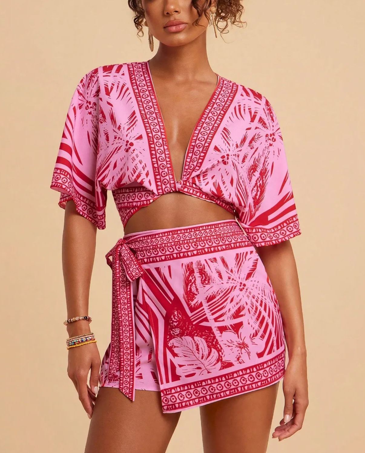 Sunset Garden Printed Resort Set