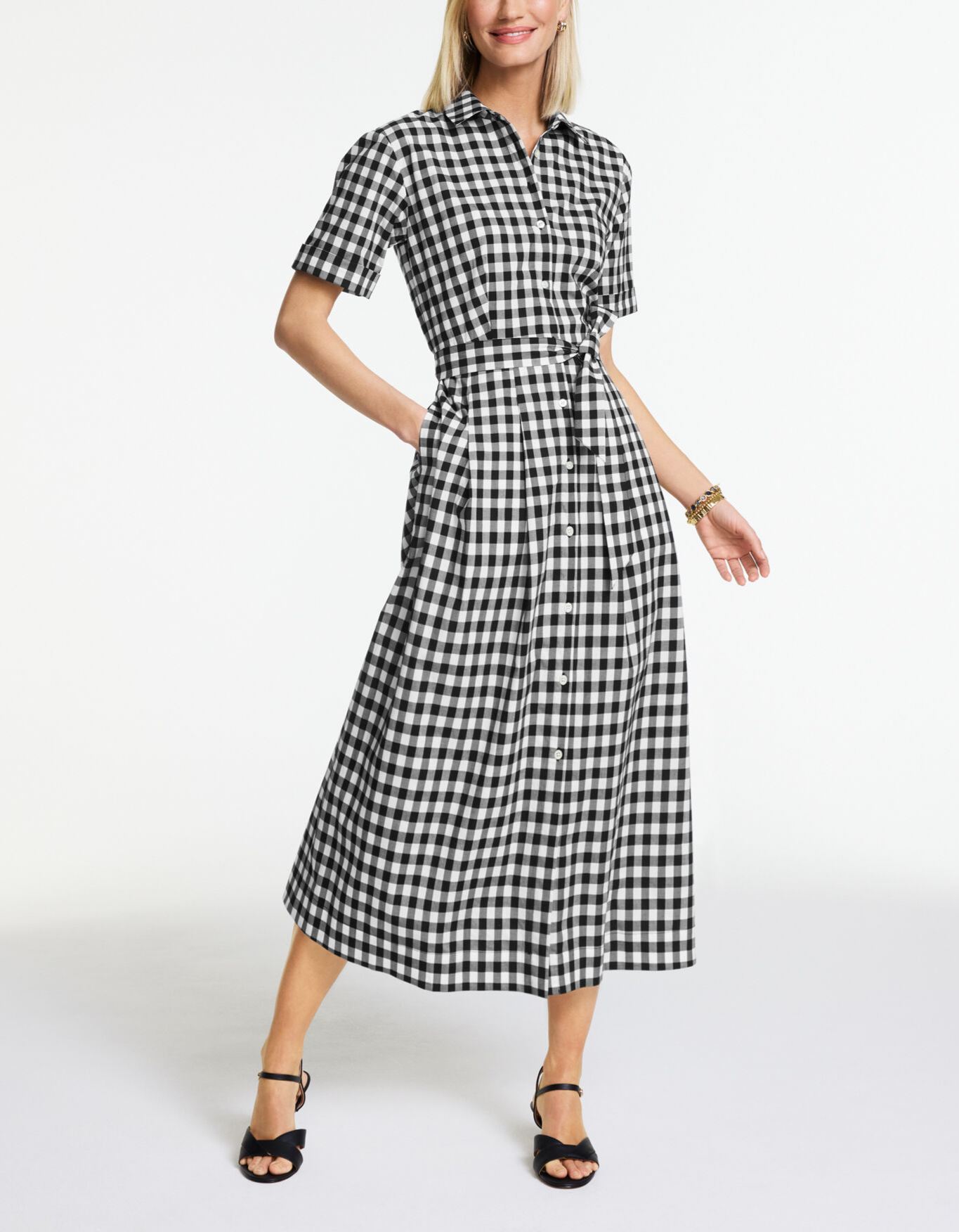 Poplin Shirtdress