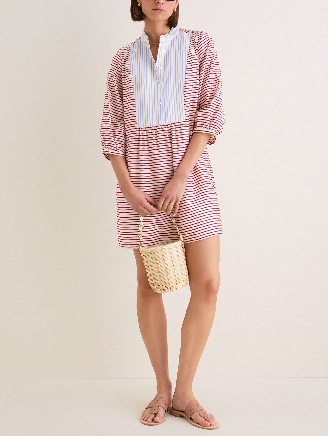 Cisco Stripe Calliope Mini Dress