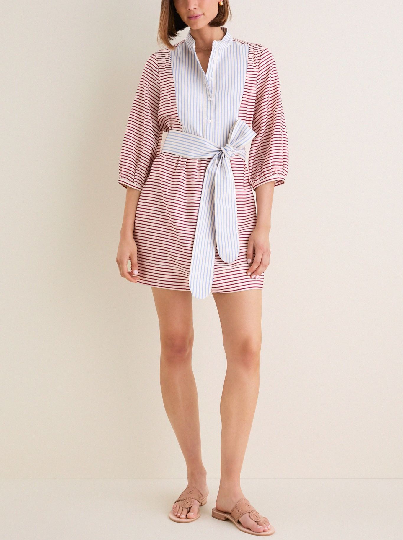 Cisco Stripe Calliope Mini Dress