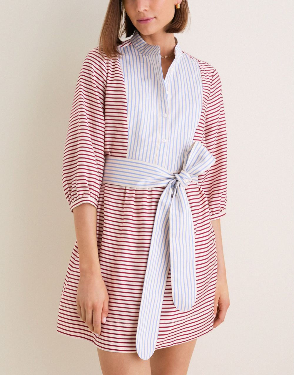 Cisco Stripe Calliope Mini Dress