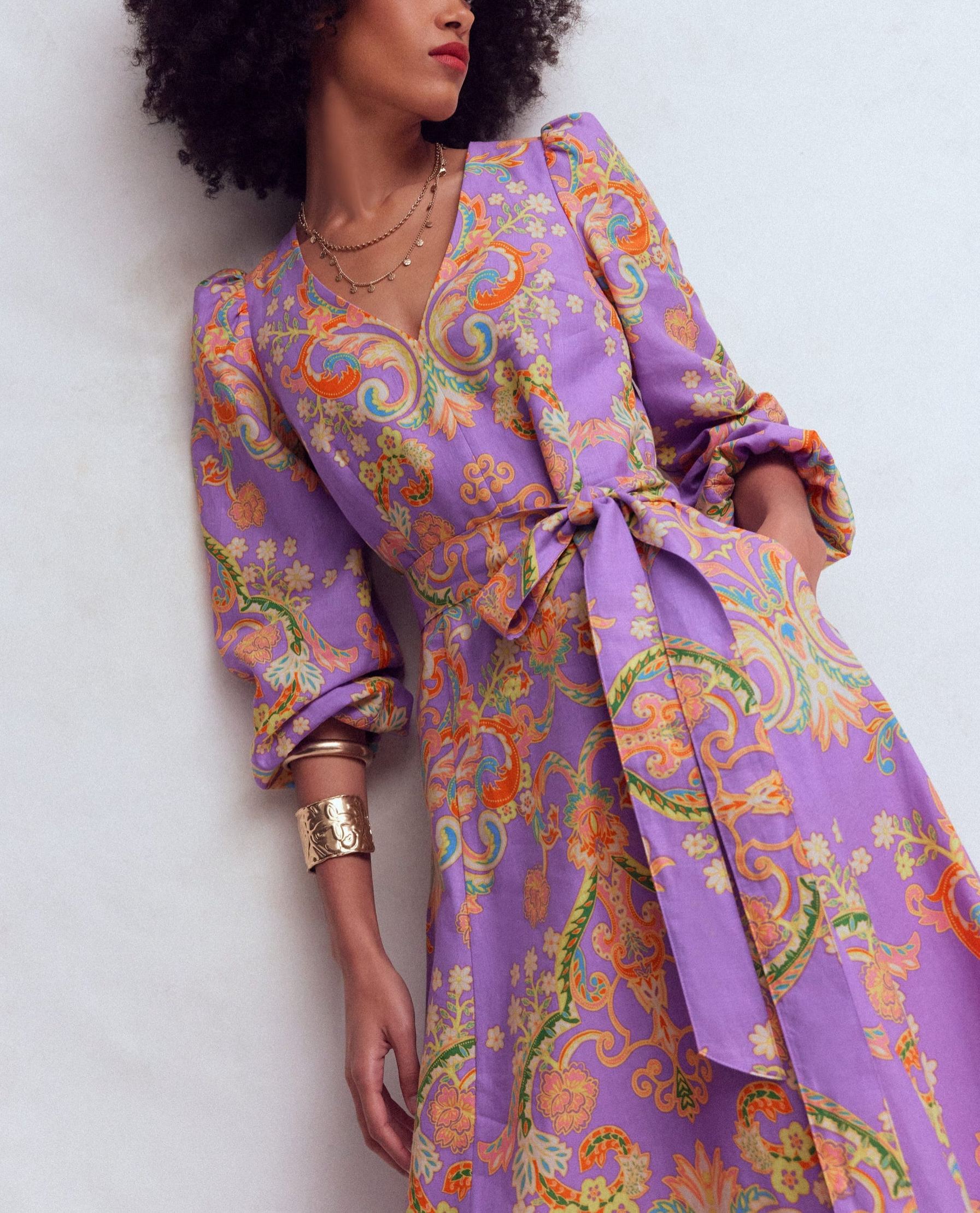 Florence Linen Blend Dress