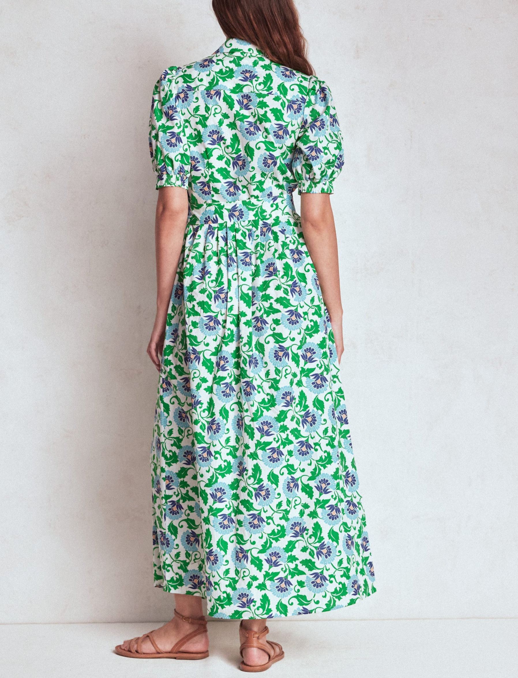 Alexa Maxi Shirt Dress