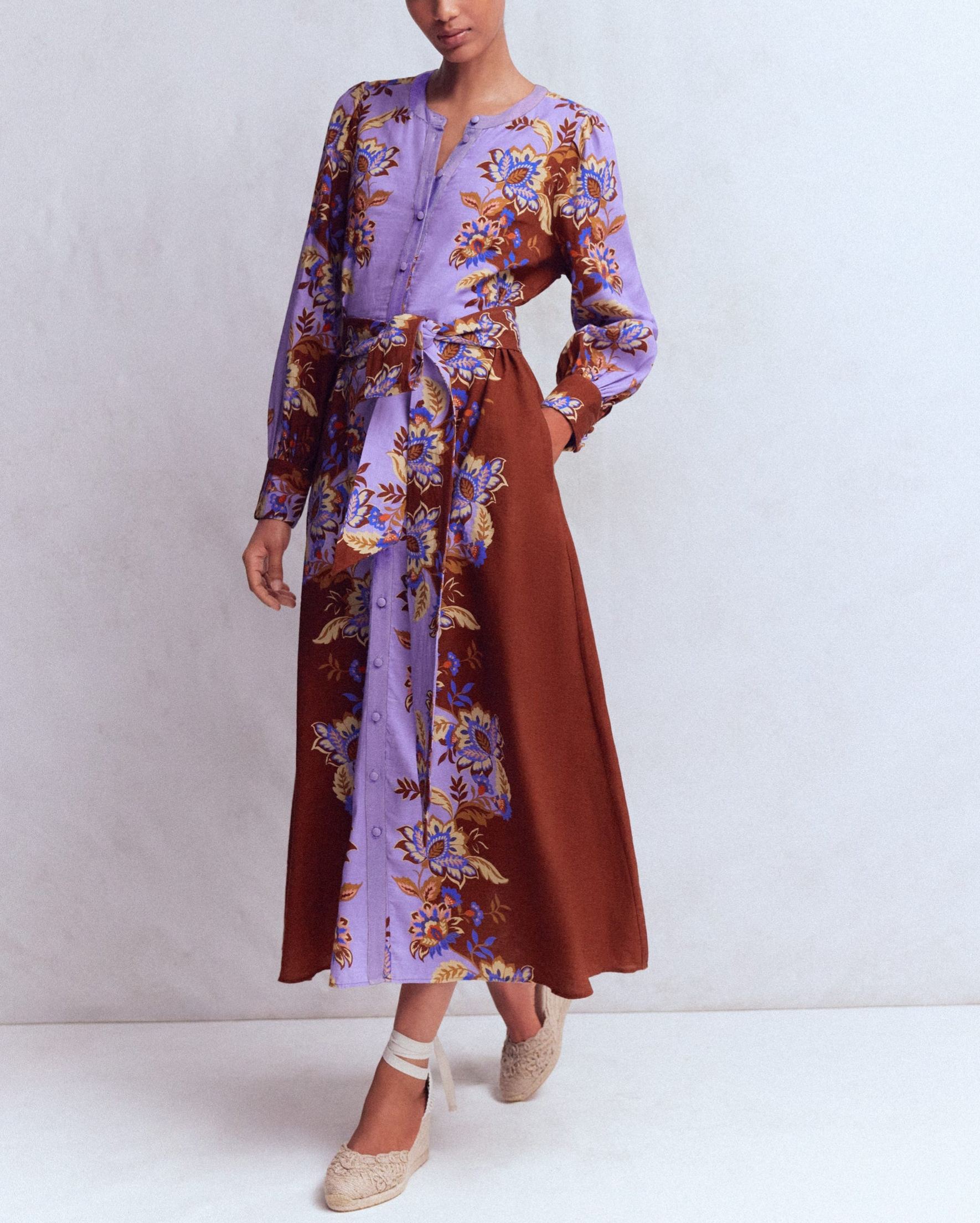 Blouson Sleeve Occasion Dress