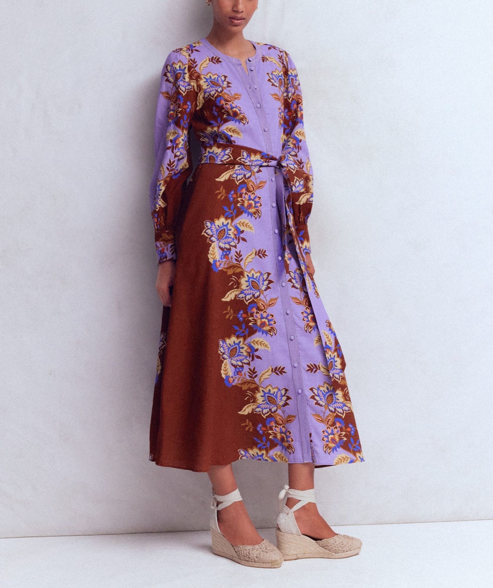 Blouson Sleeve Occasion Dress