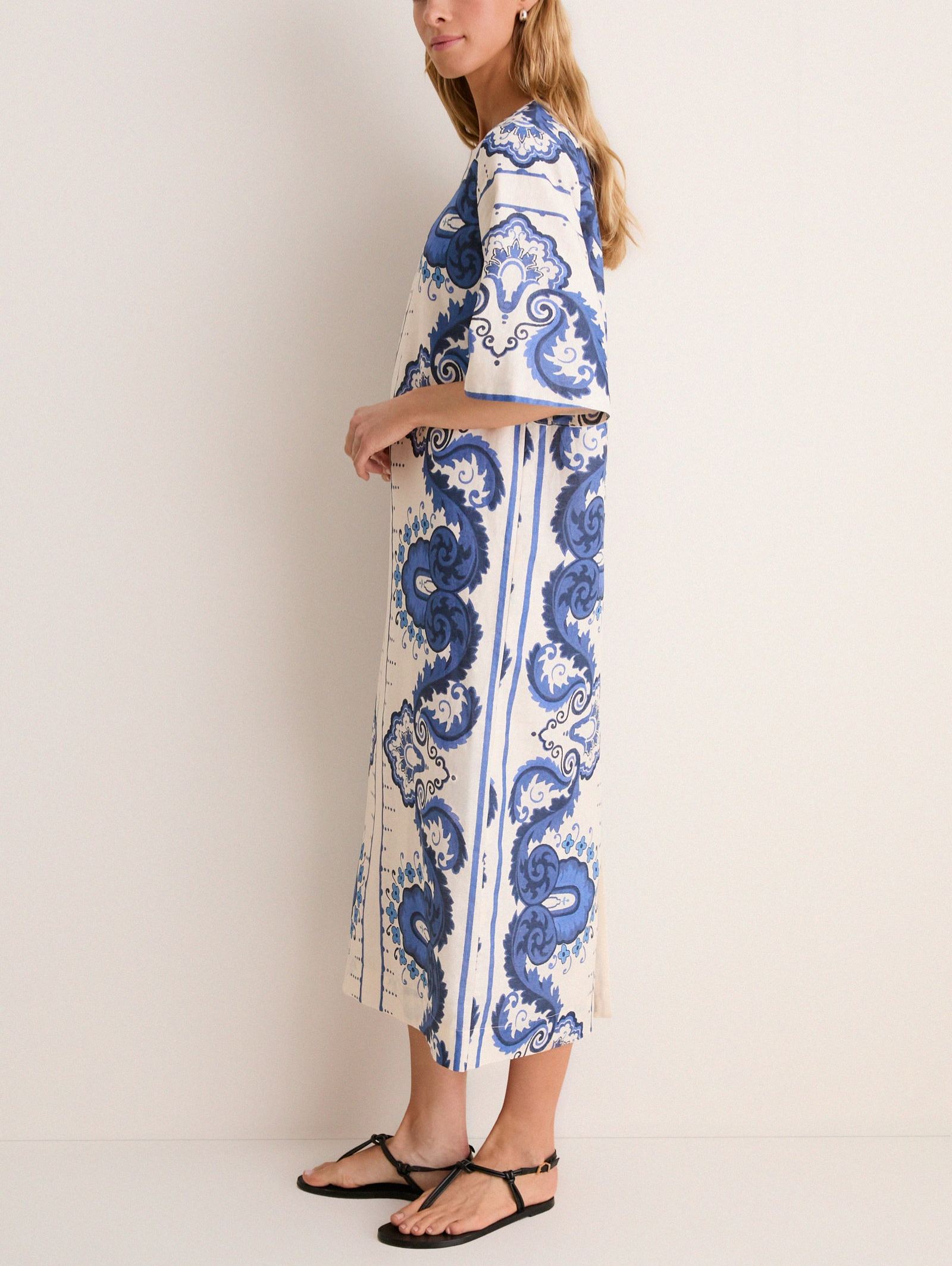Ultramarine Medallion James Dress