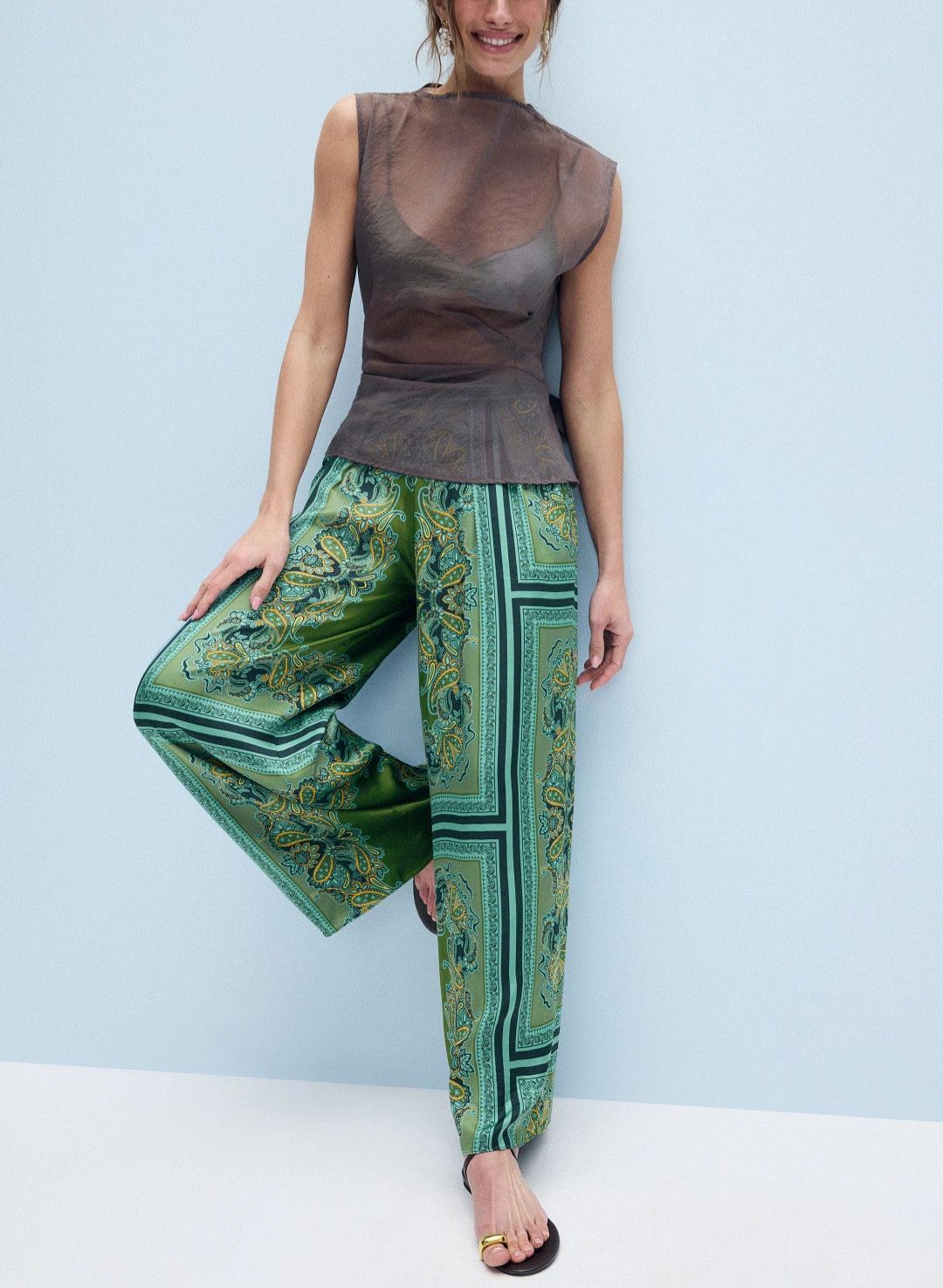 Selena Wide Leg Trousers