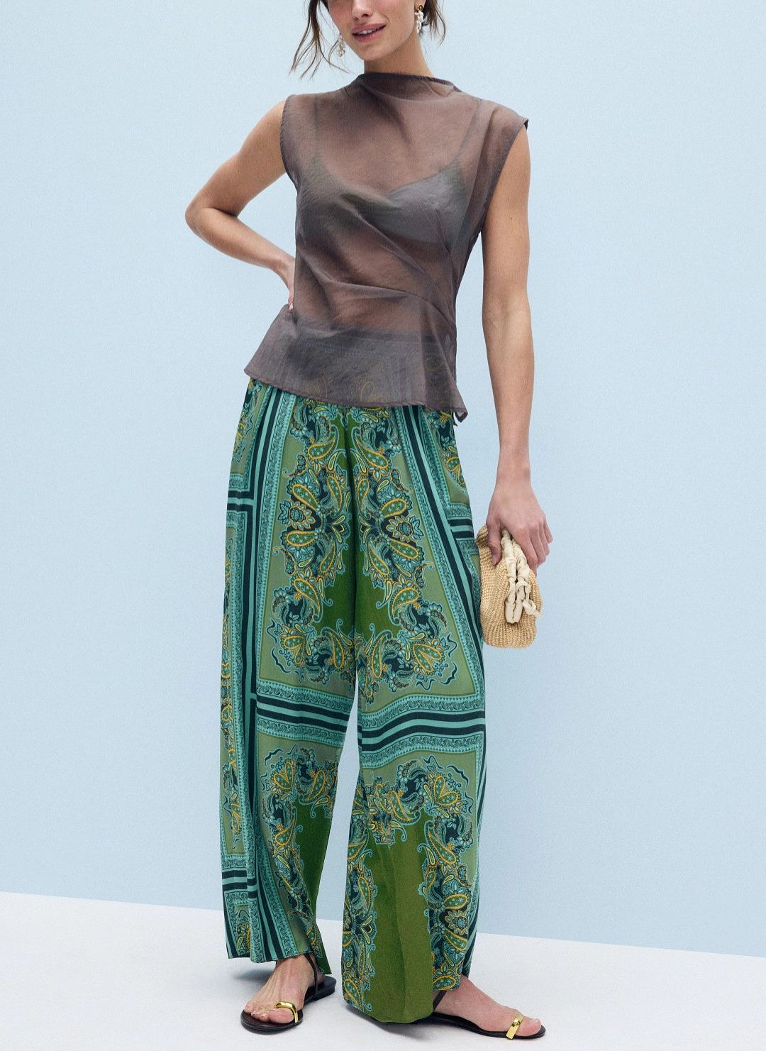 Selena Wide Leg Trousers