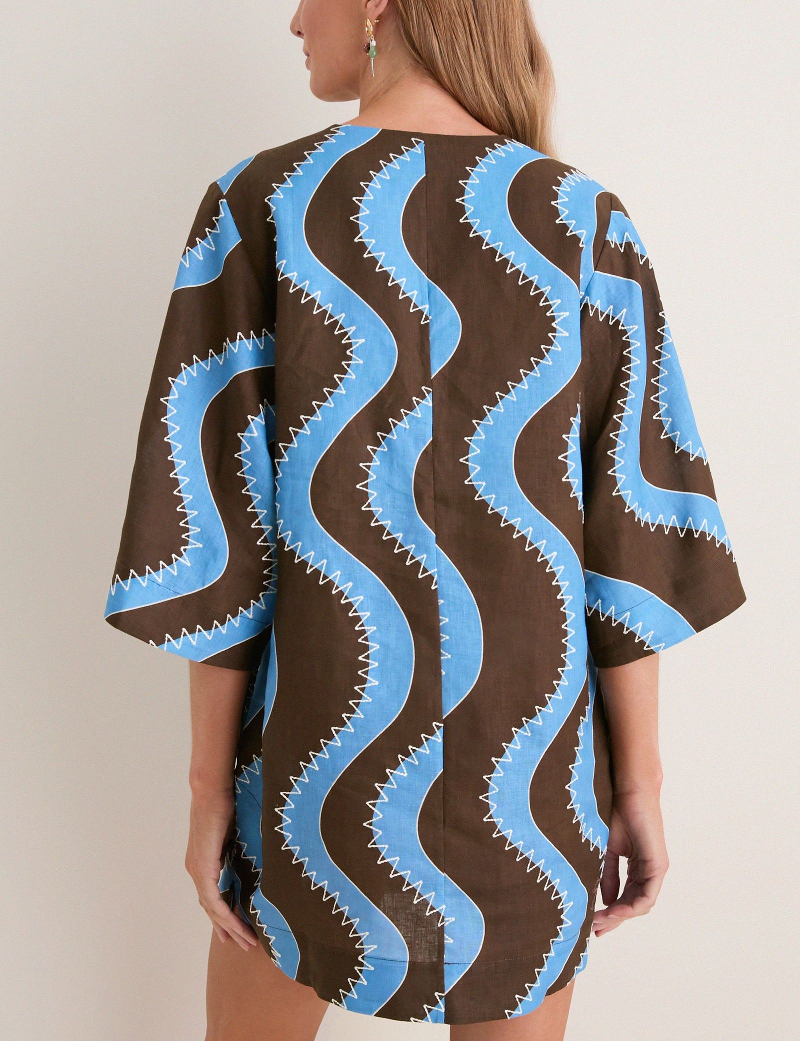 Blue Frankie Mini Dress