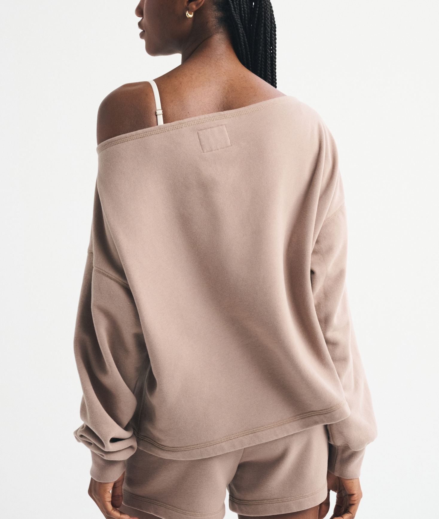 Sunday Terry Off-The-Shoulder Top