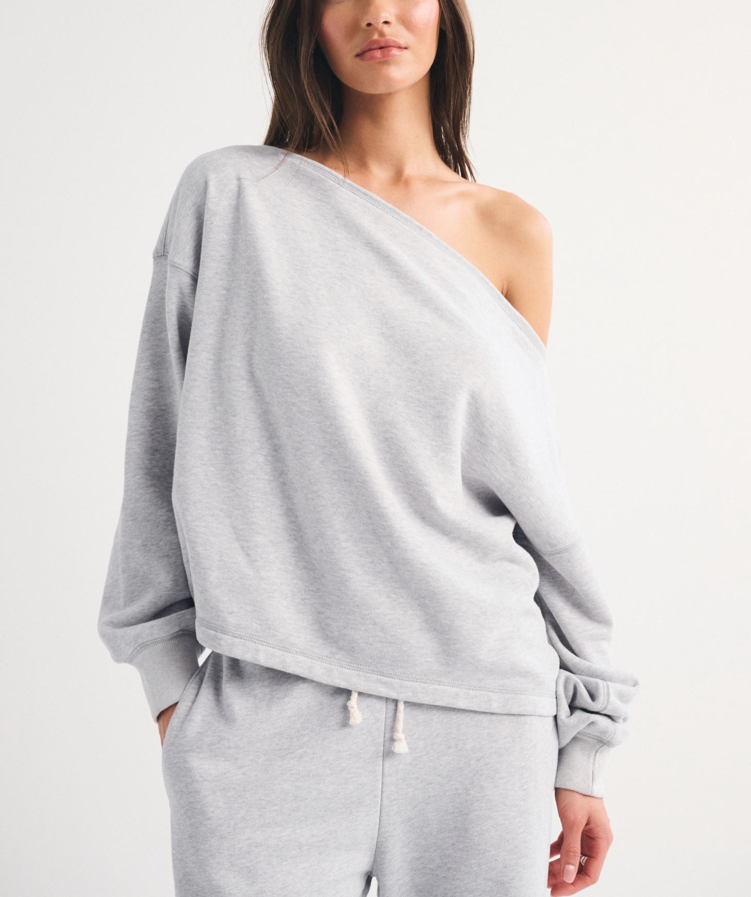 Sunday Terry Off-The-Shoulder Top