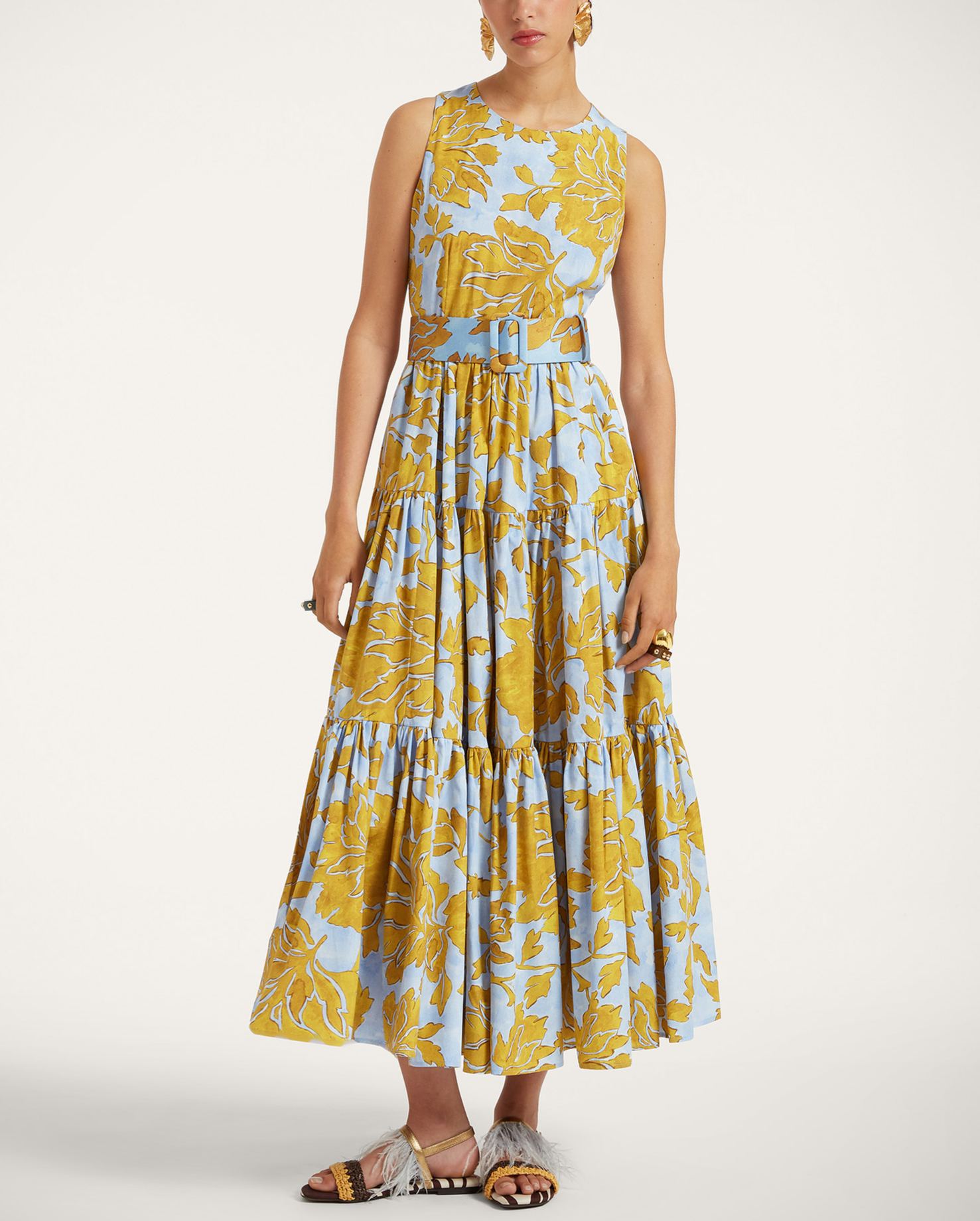 Sleeveless Big Dress