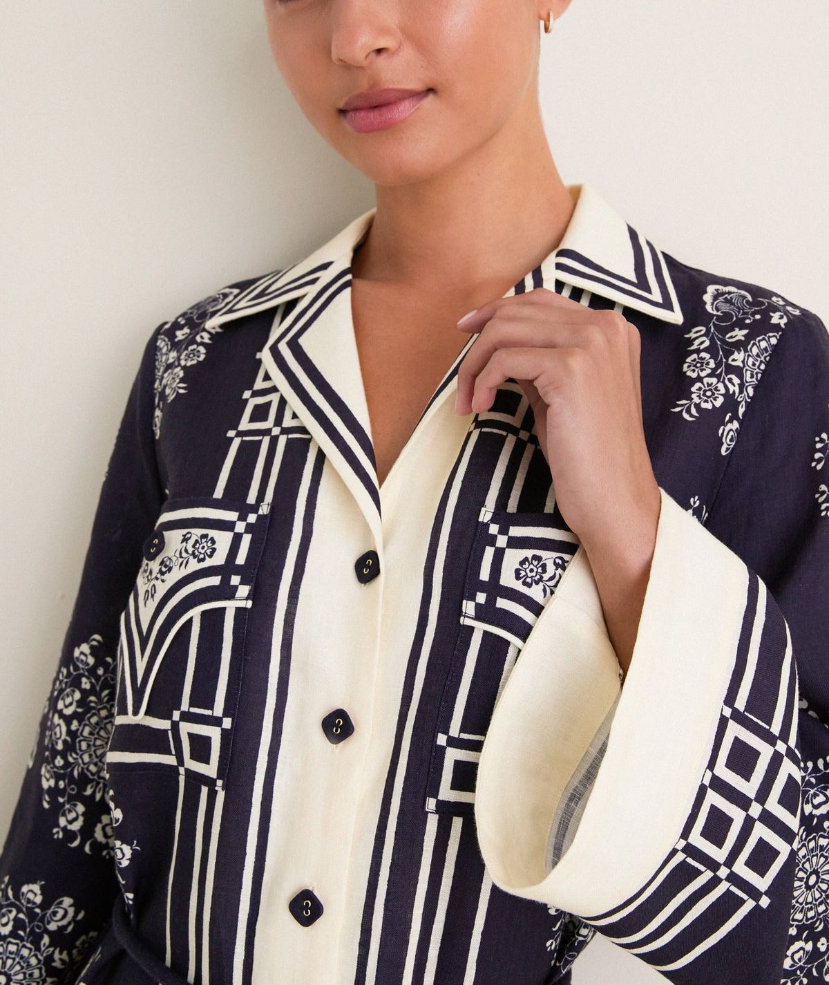 Ink Banderra Mini Dress