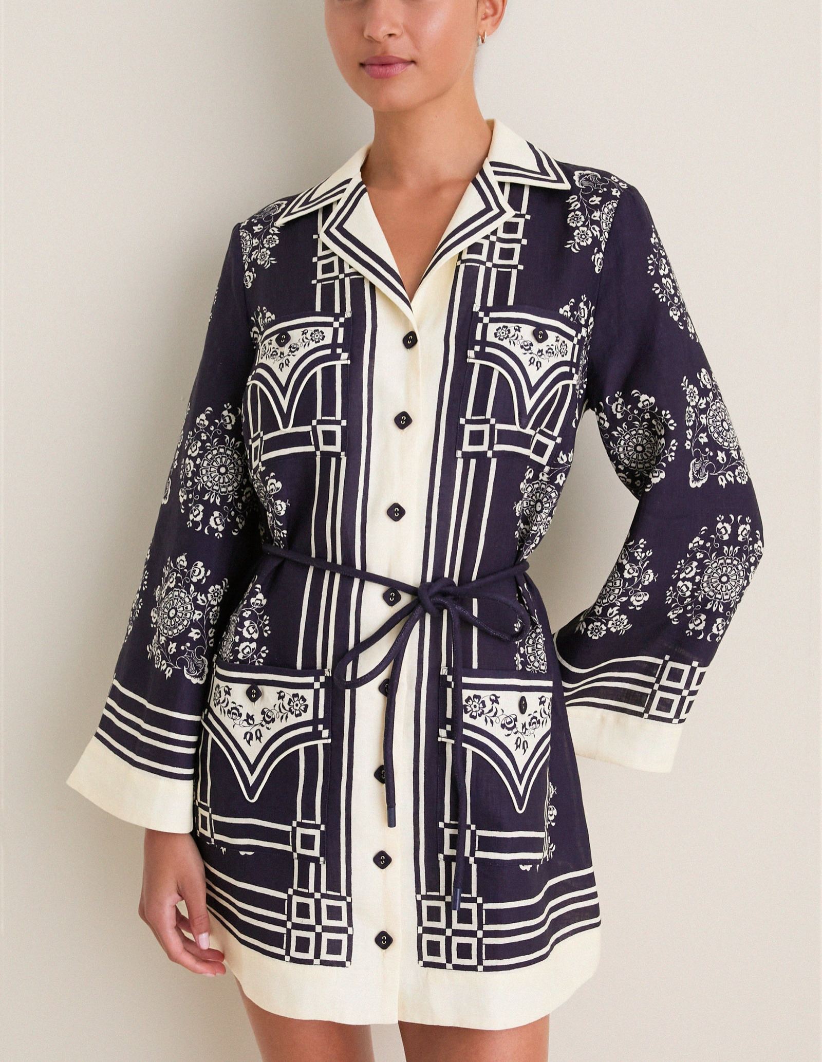 Ink Banderra Mini Dress
