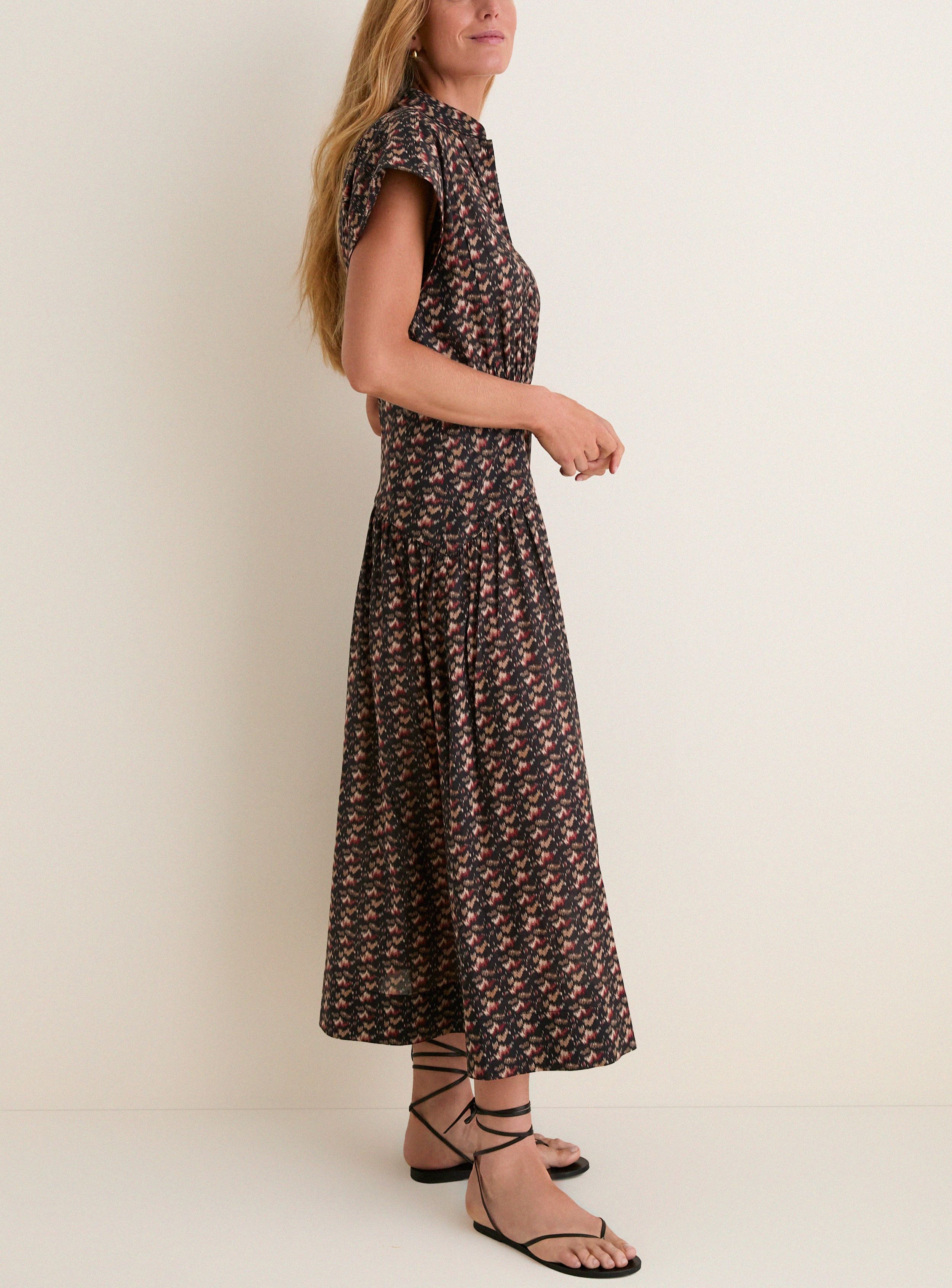 Abstract Alps Como Dress