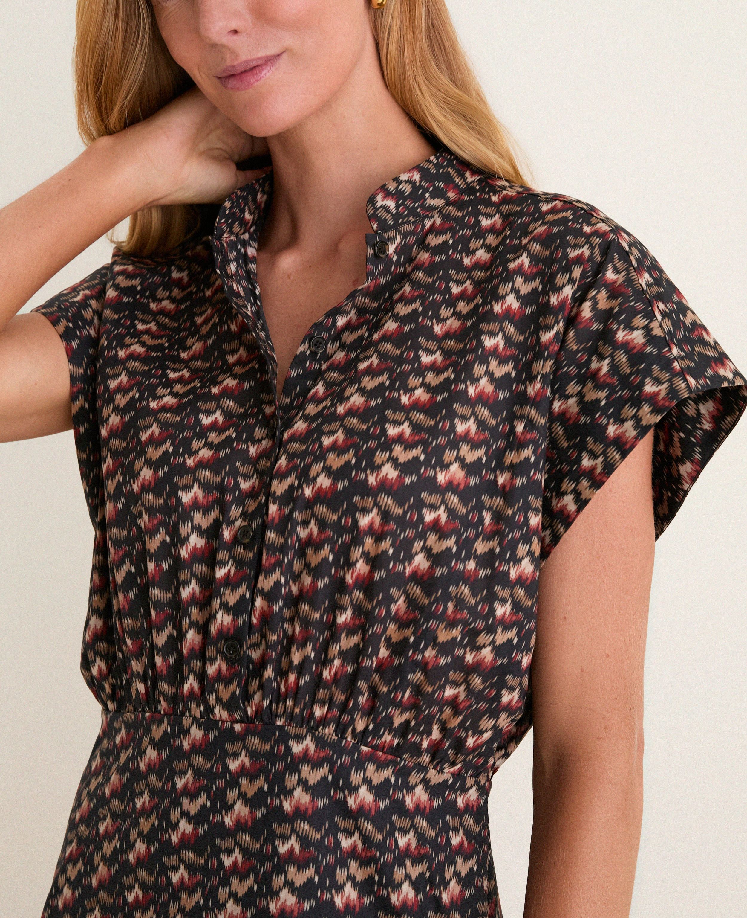 Abstract Alps Como Dress