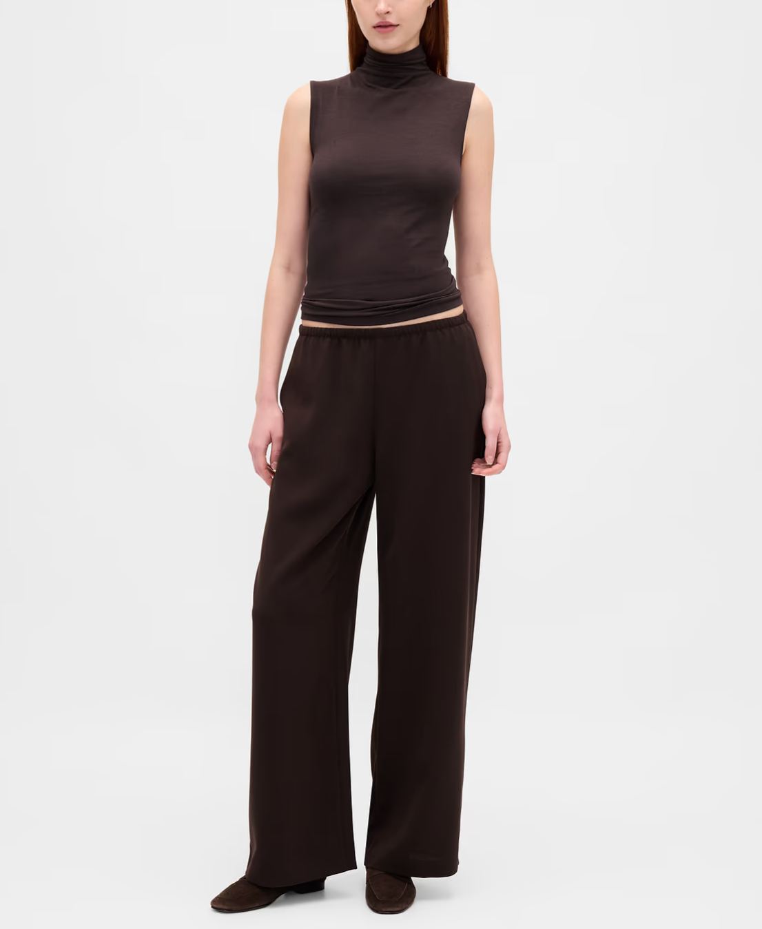 Easy Wide-Leg Pants