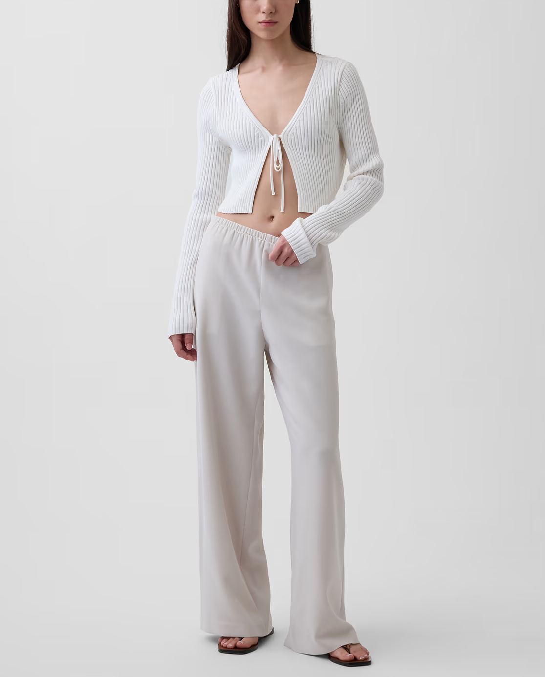 Easy Wide-Leg Pants