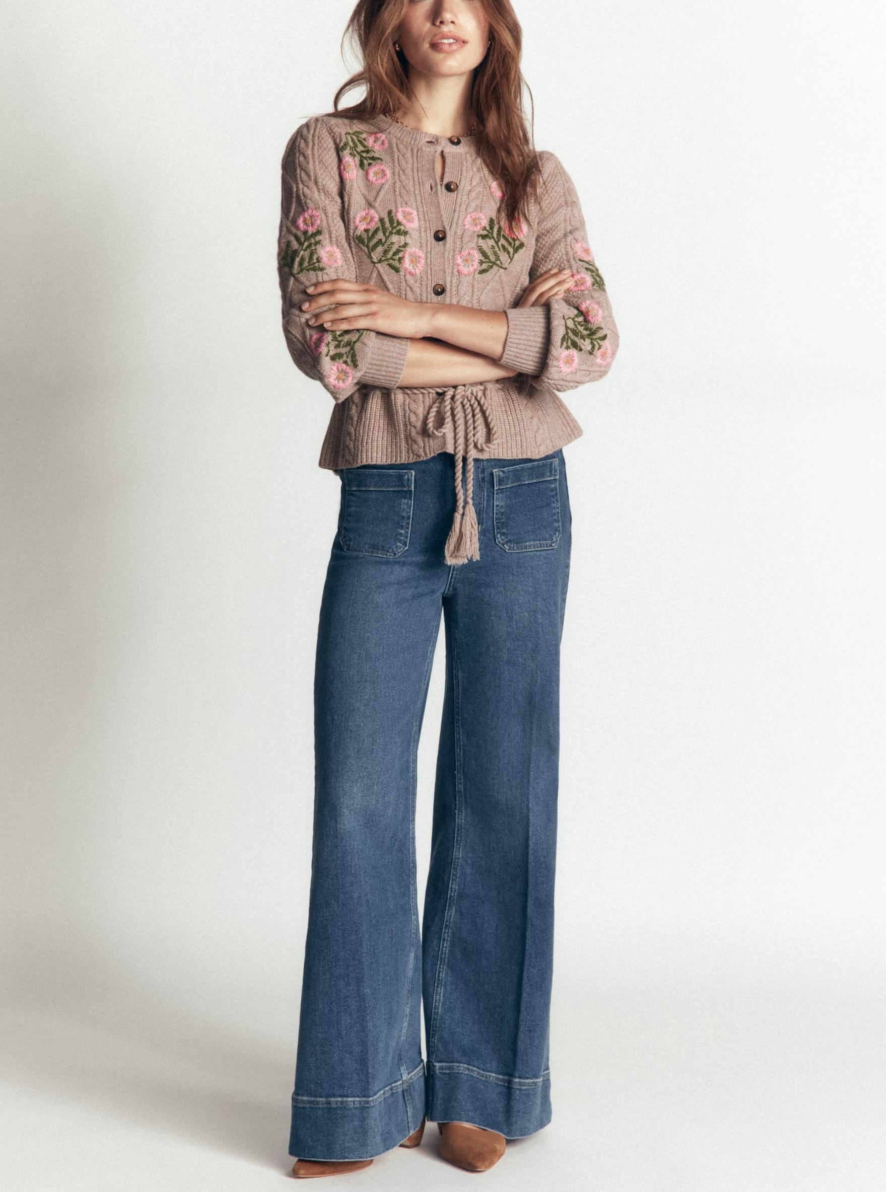 Cable Knitted Cardigan