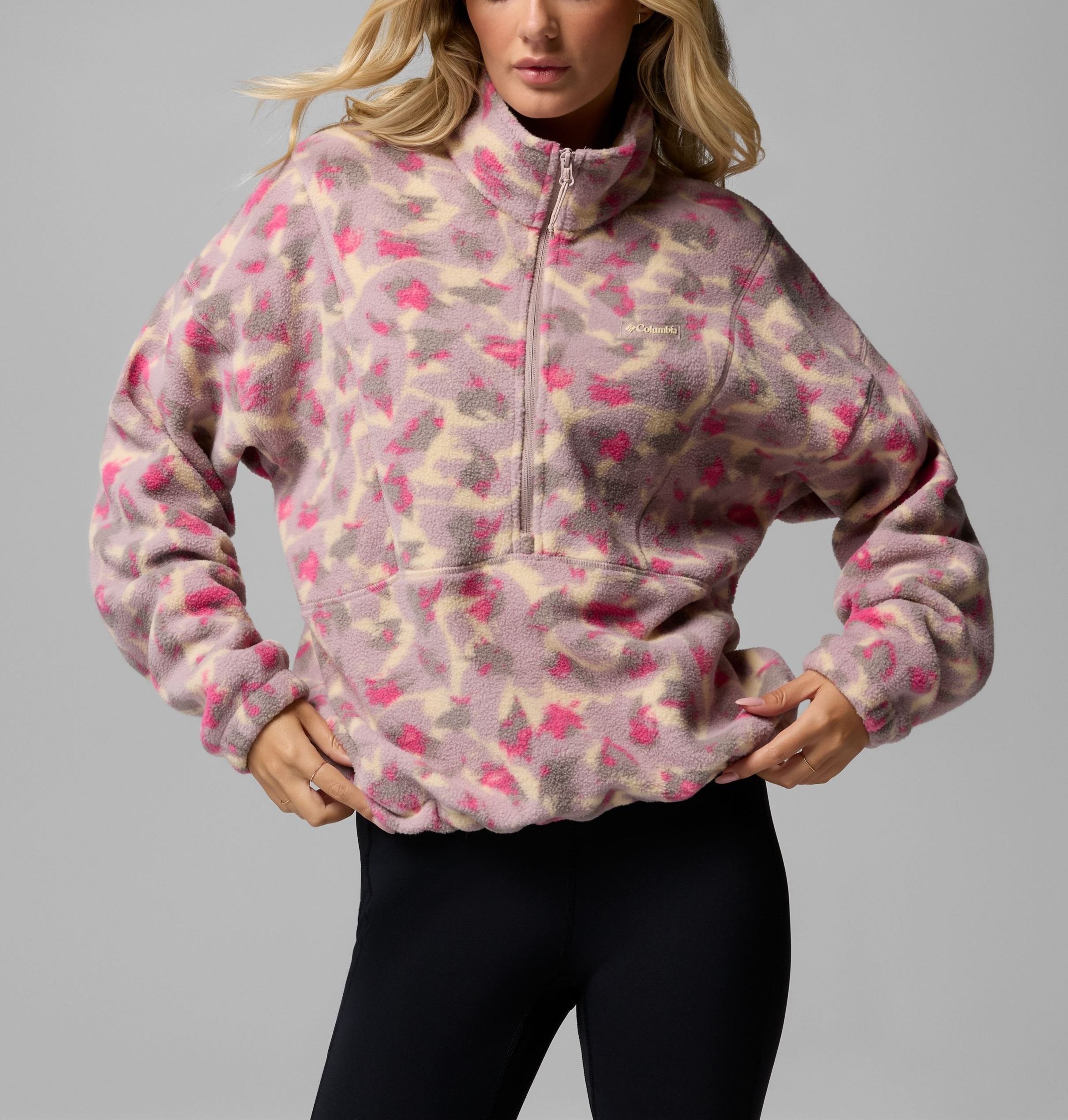 Columbia Printed Fleece Half Zip