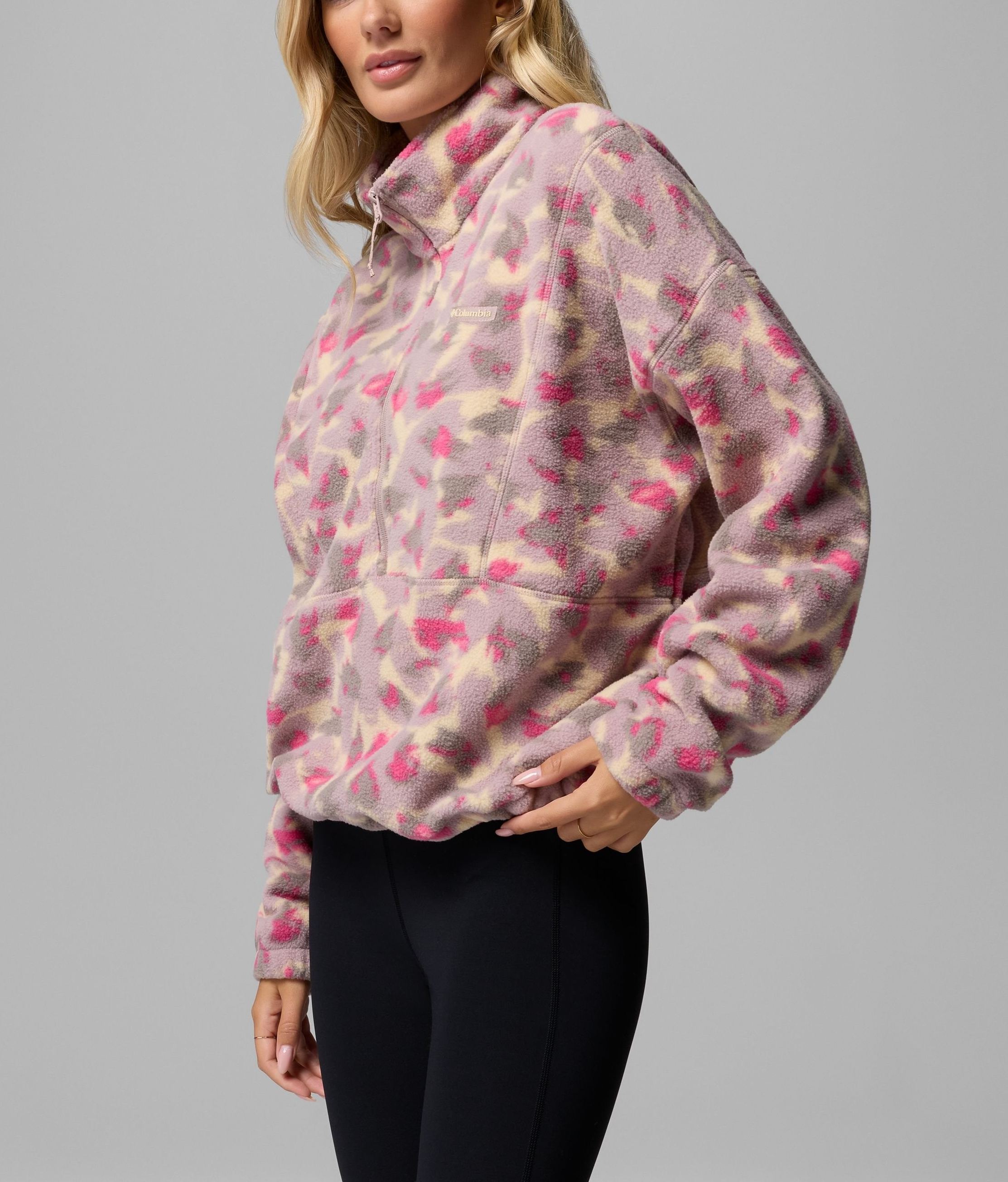 Columbia Printed Fleece Half Zip