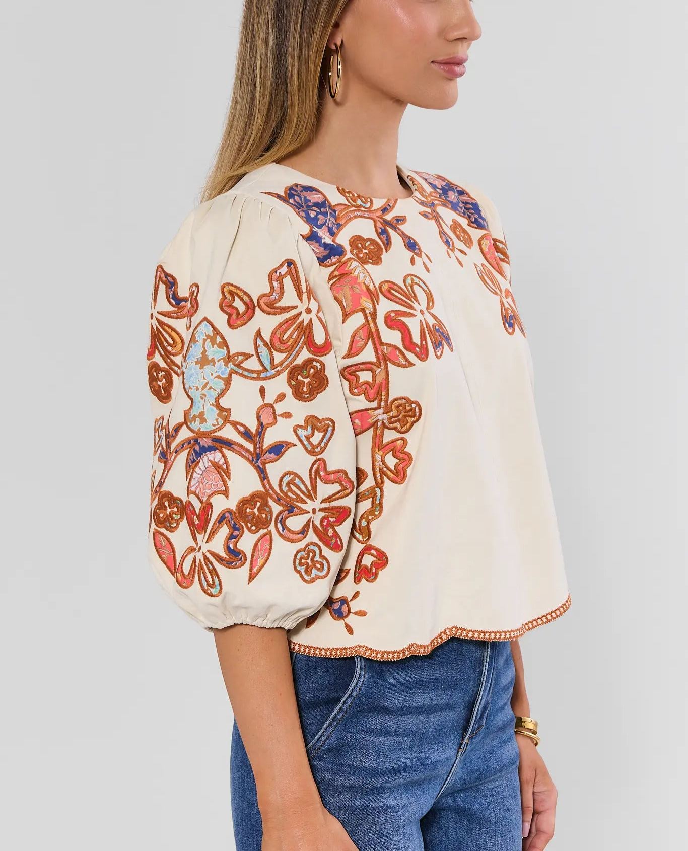 Ivory Faux Suede Set