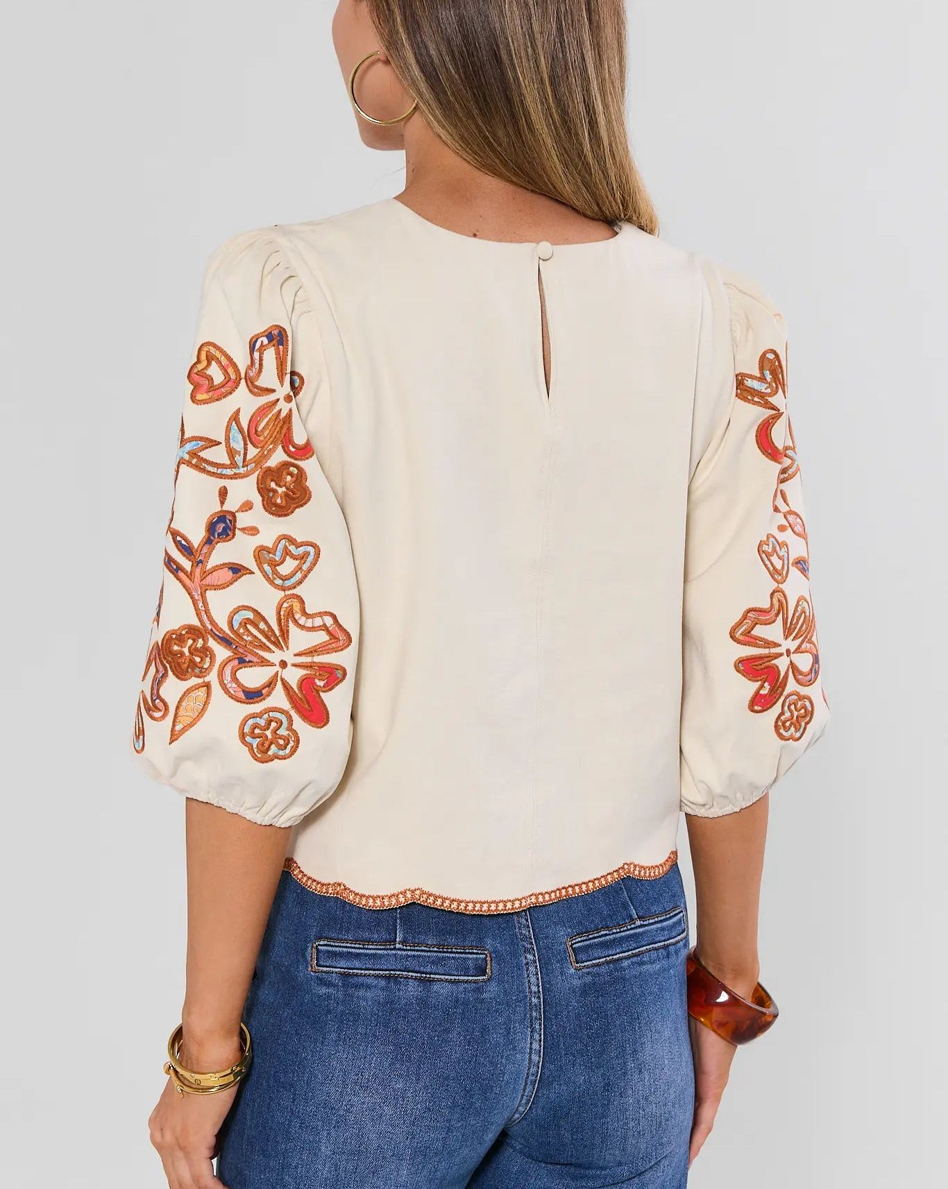 Ivory Faux Suede Set