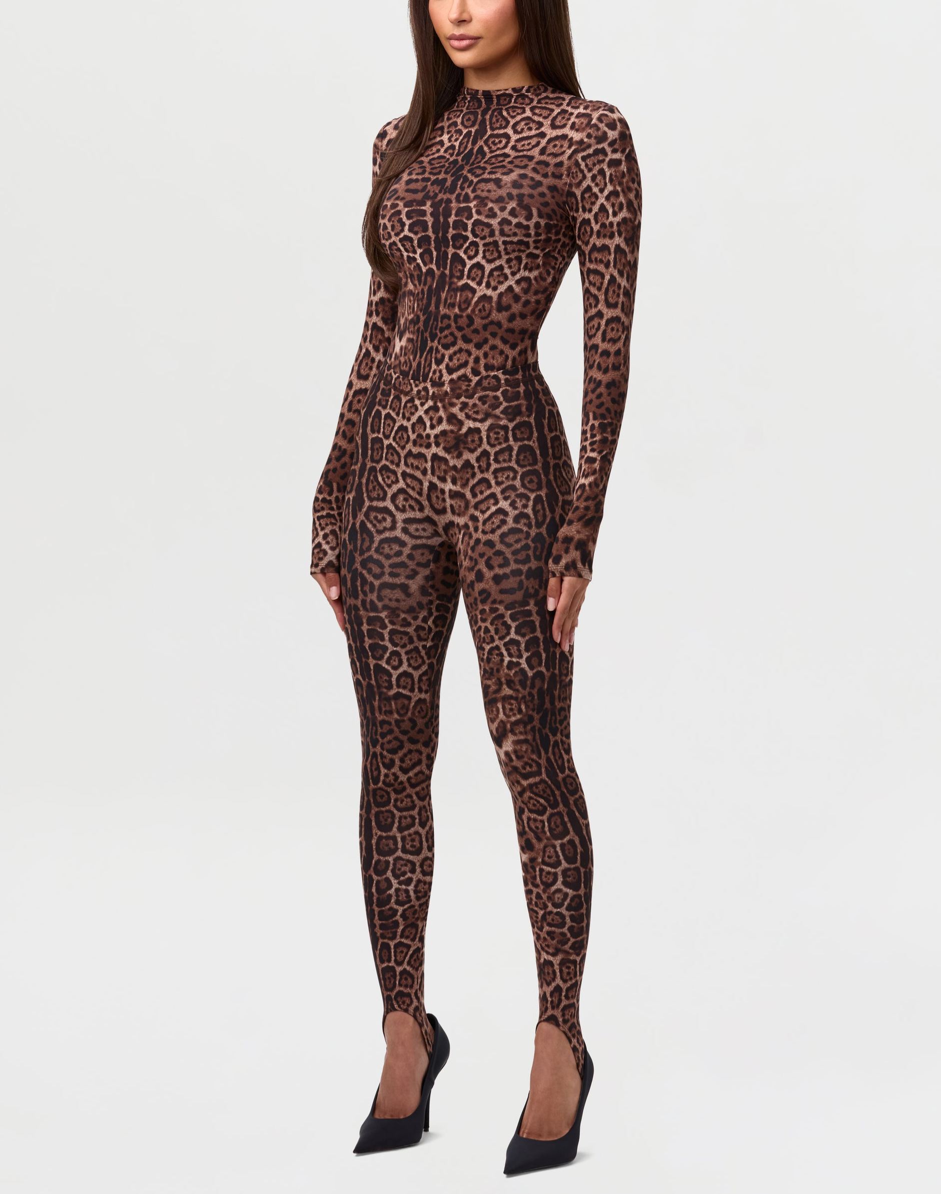 Naked Print Stirrup Legging