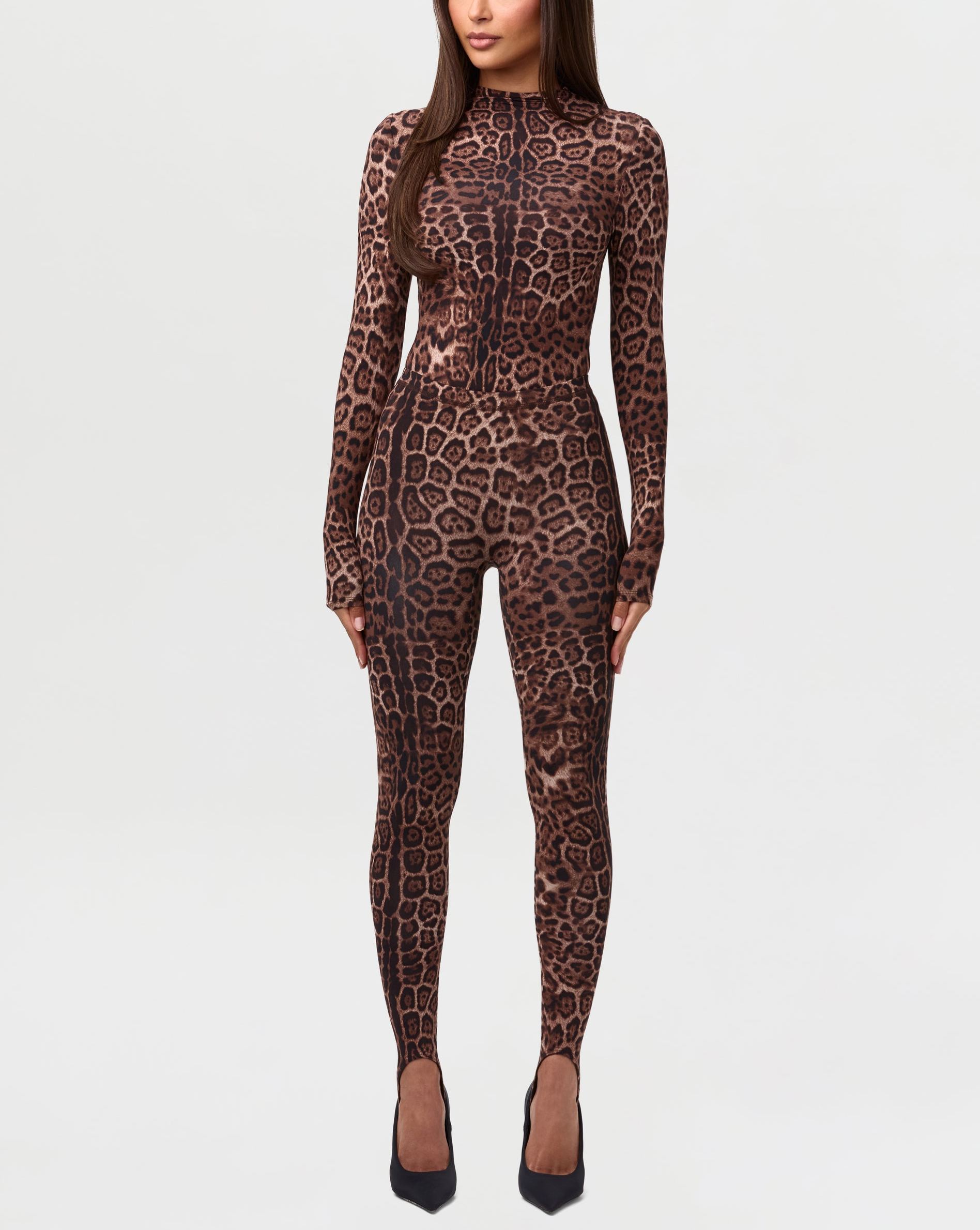 Naked Print Stirrup Legging
